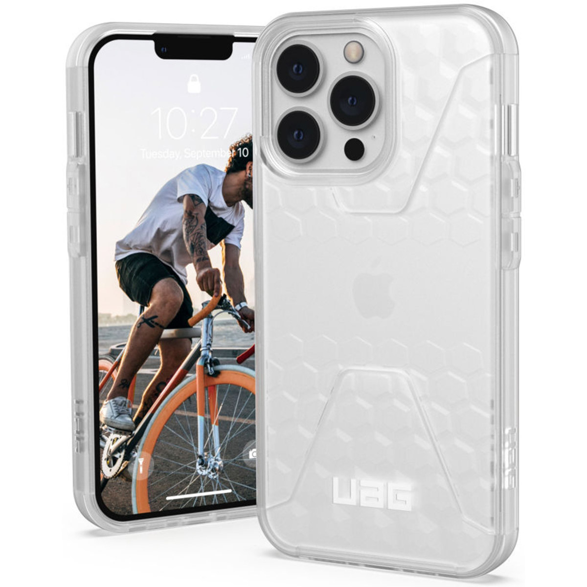 UAG Civilian Backcover voor de Apple iPhone 13 Pro - Frosted Ice