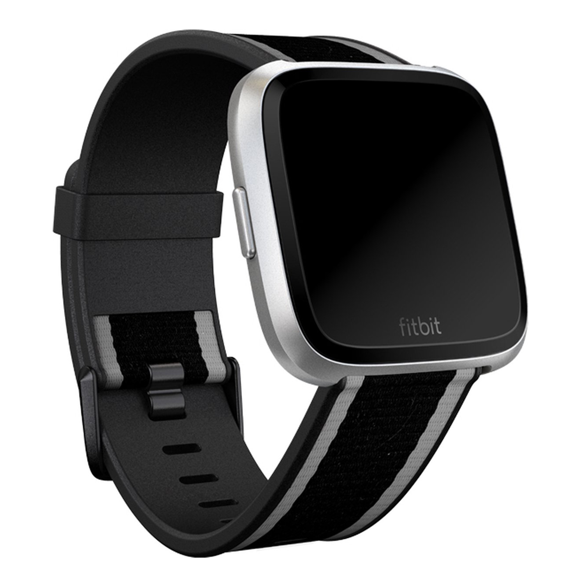 Bracelet Woven Fitbit Versa / Versa 2 / Versa Lite - Taille S - Grey / Black