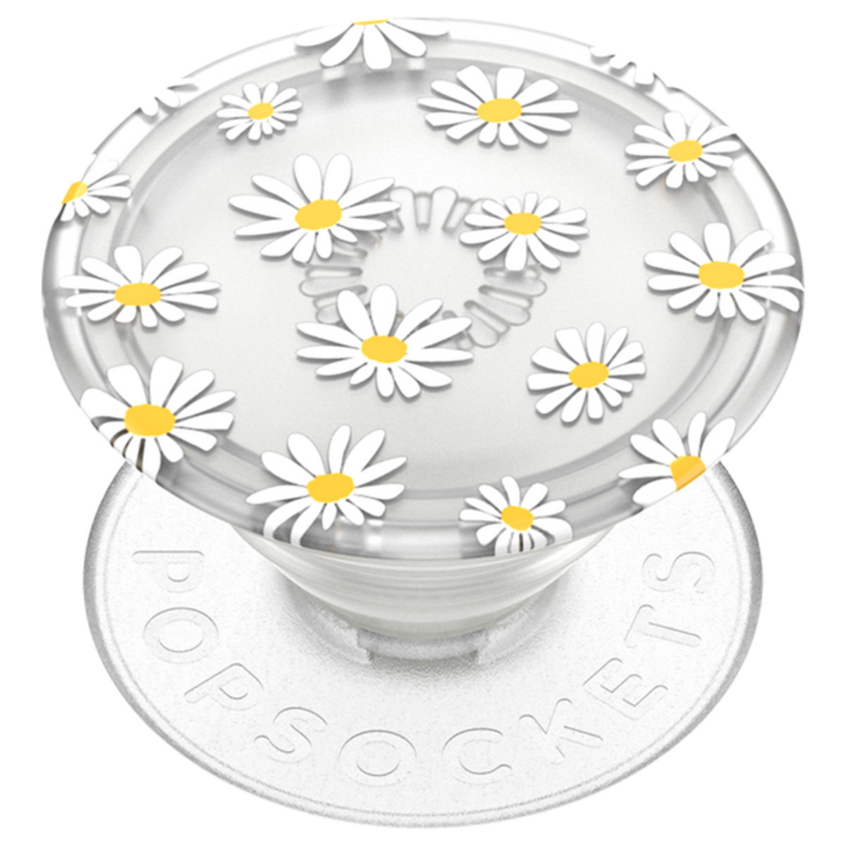 PopSockets Plantcore Grip - Translucent He Loves Me Not