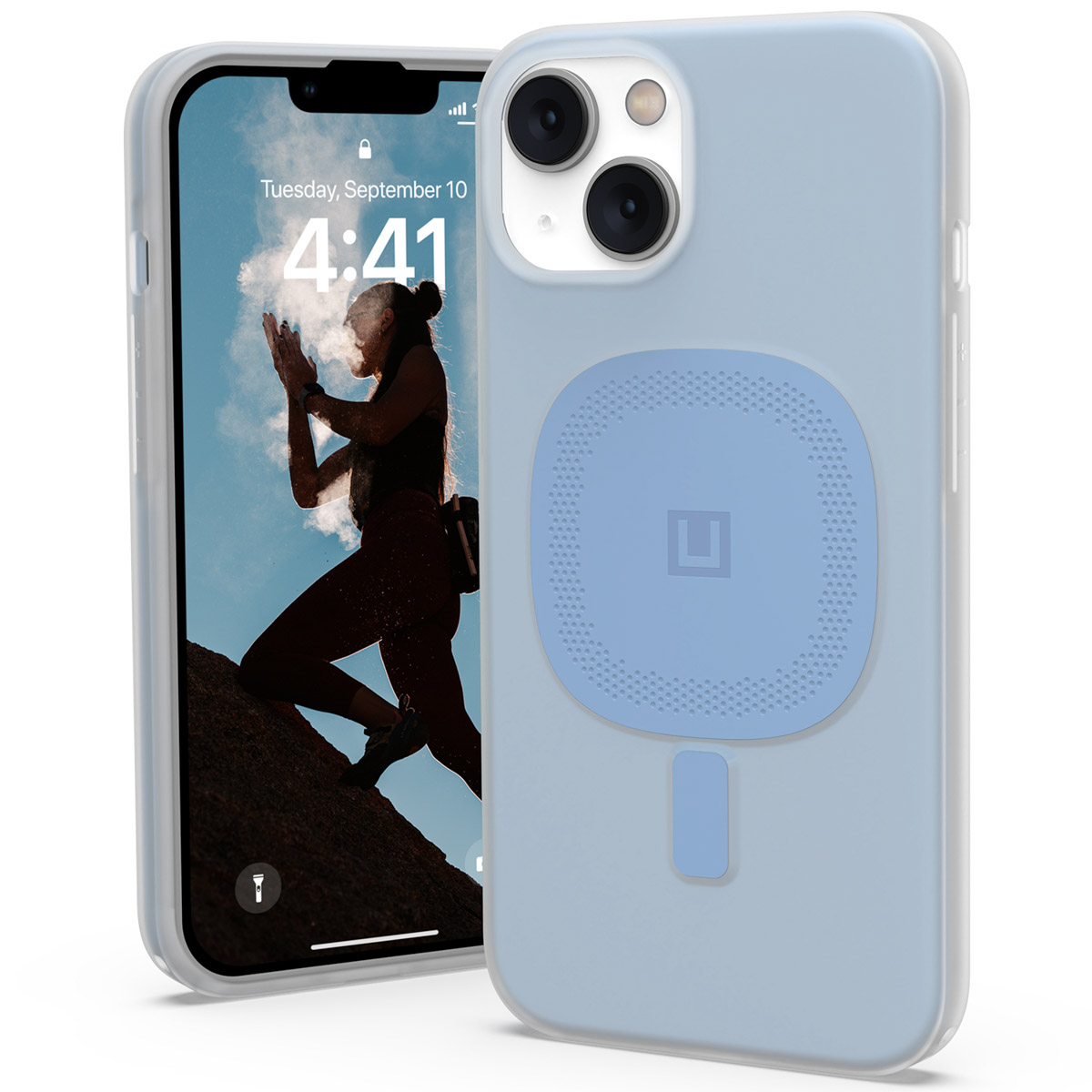 UAG Coque Lucent 2.0 MagSafe Apple iPhone 14 - Bleu