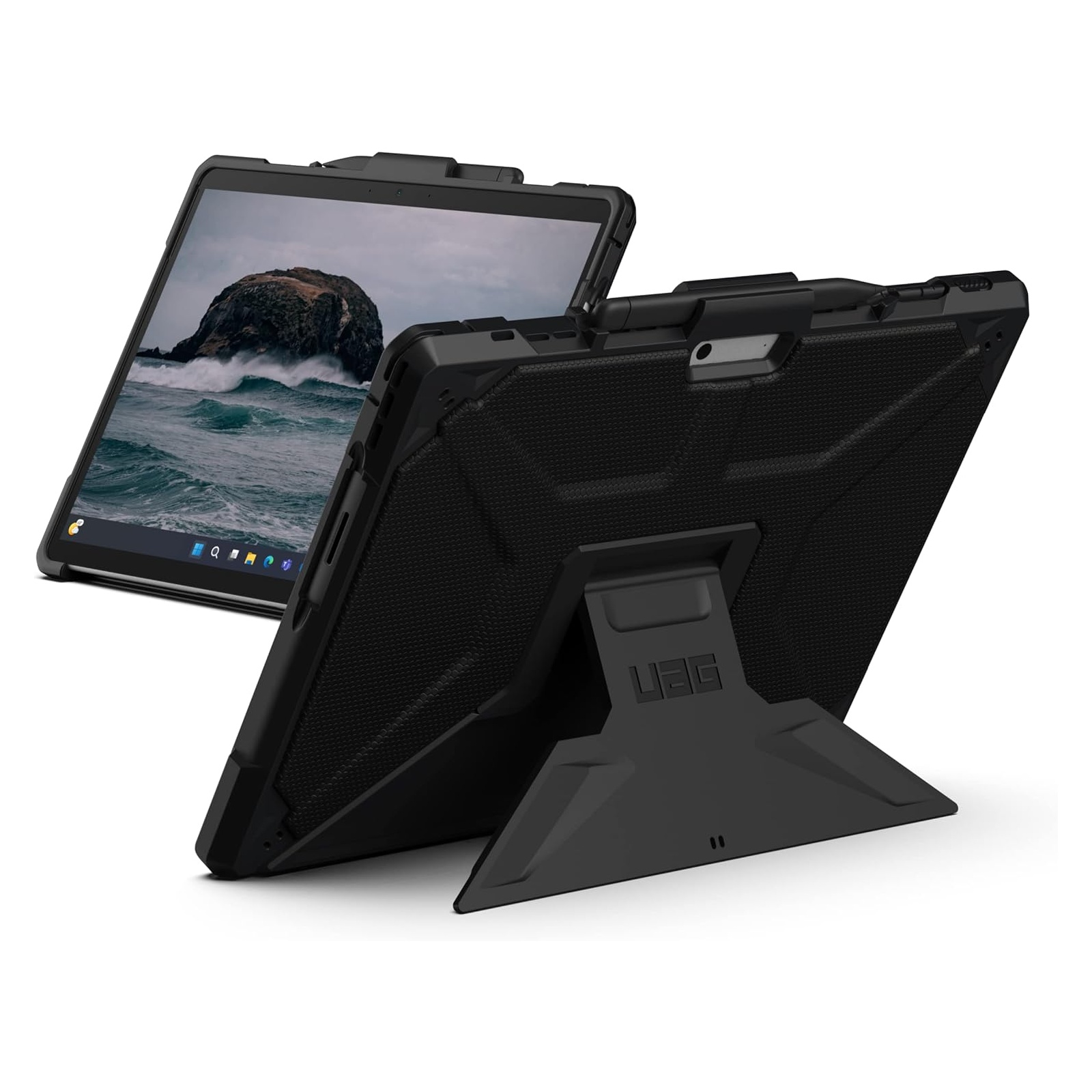 UAG Coque Metropolis avec support Microsoft Surface Pro 9 / Pro 10 / Pro 11 - Noir