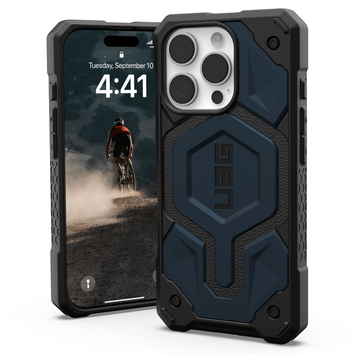 UAG Monarch Pro Backcover voor de Apple iPhone 16 Pro - Mallard