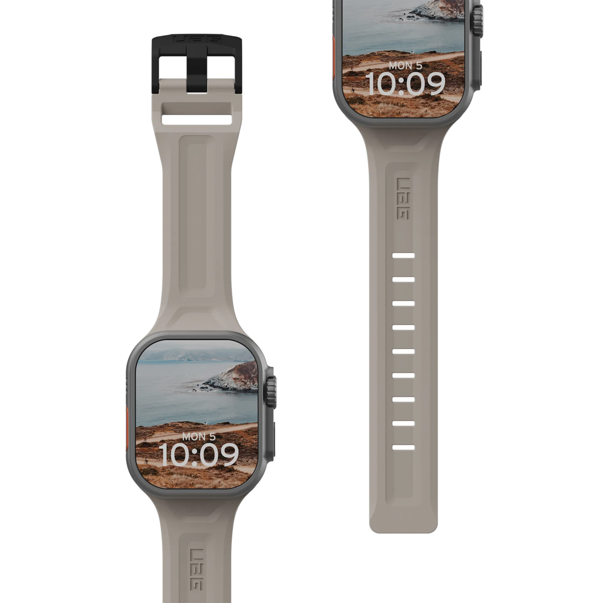 UAG Scout Strap voor de Apple Watch | 44/45/46/49 mm - Titanium