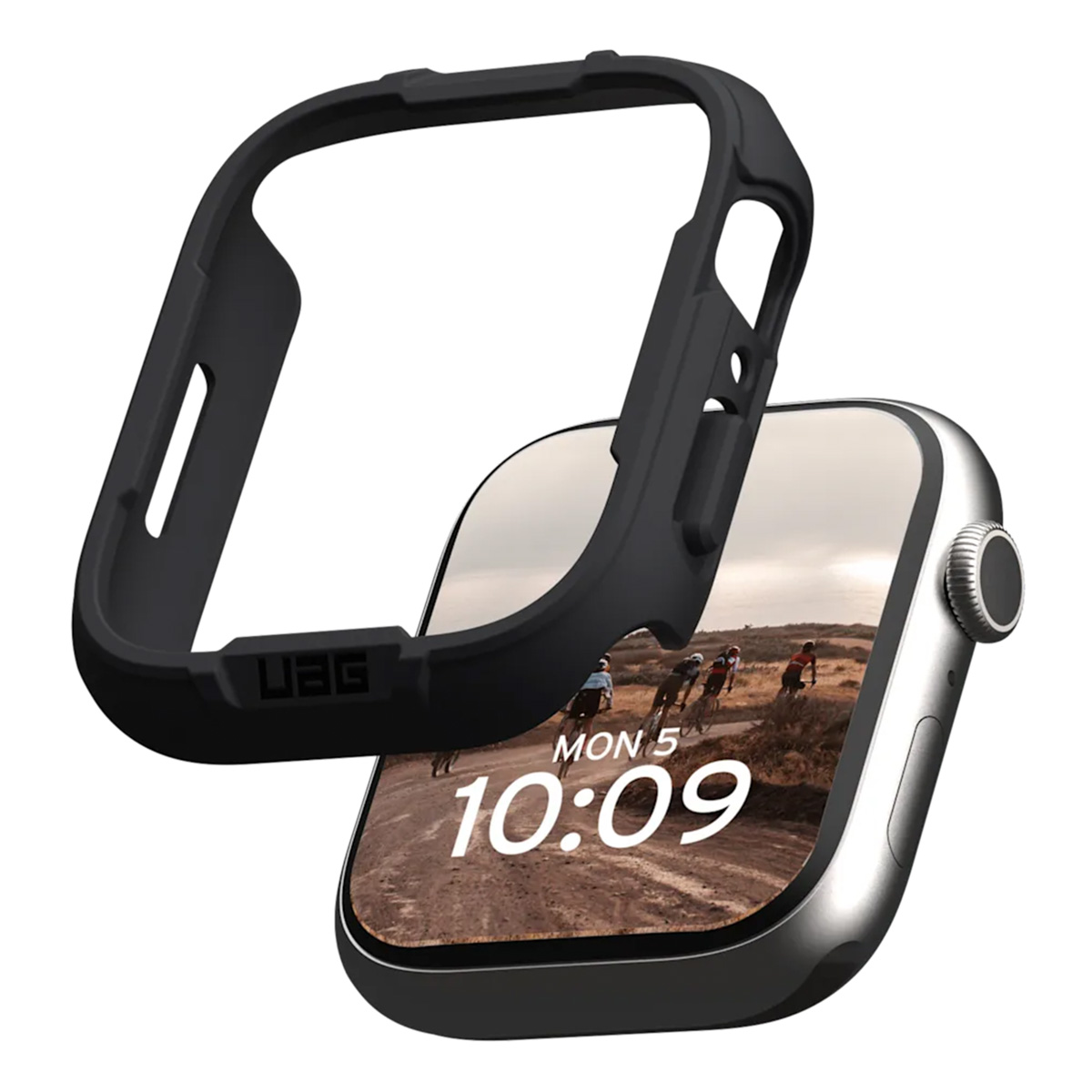 UAG Scout | Coque Bumper Apple Watch 7 / 8 / 9 - 45 mm - Noir