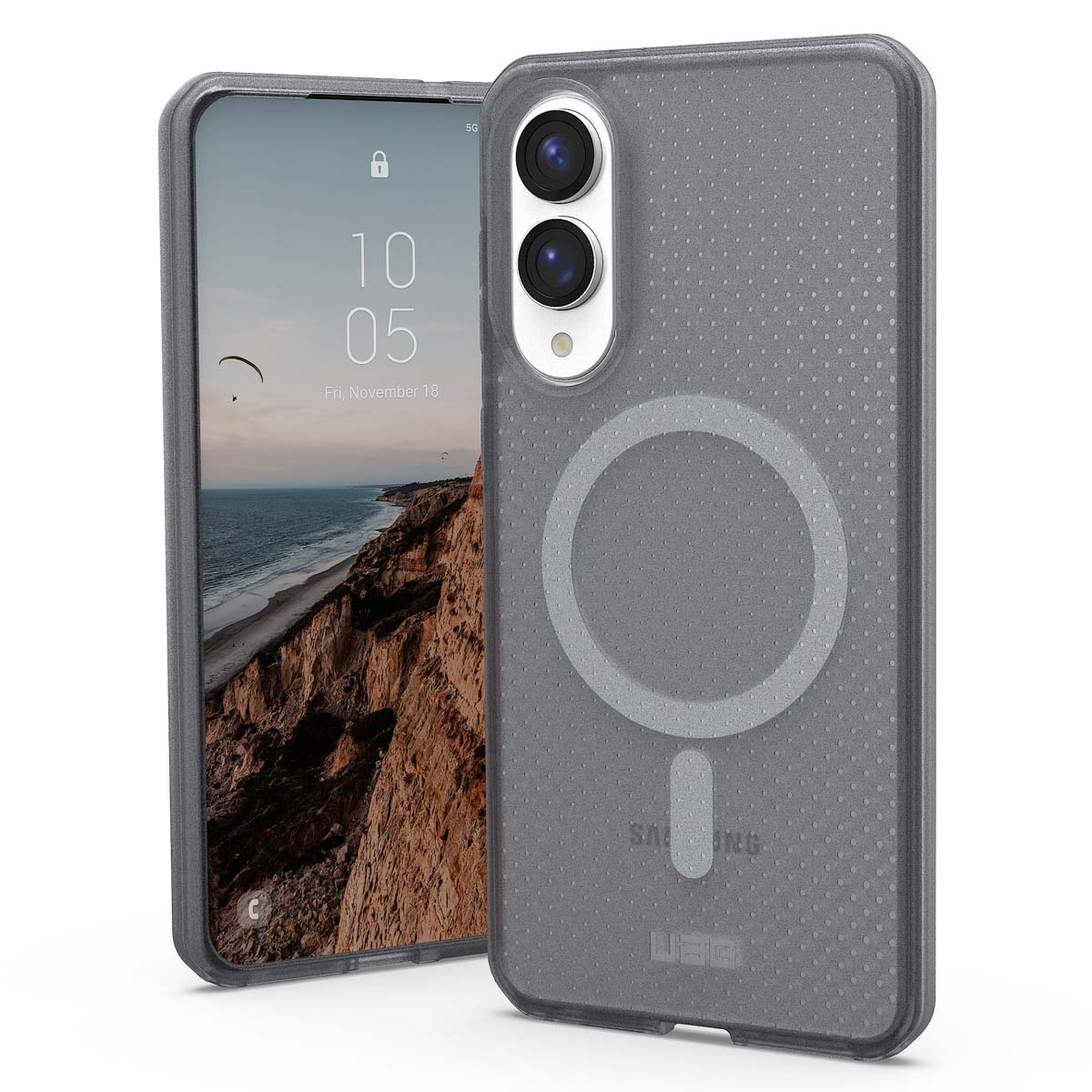 UAG Dot Case avec MagSafe Samsung Galaxy S25 Edge - Ash