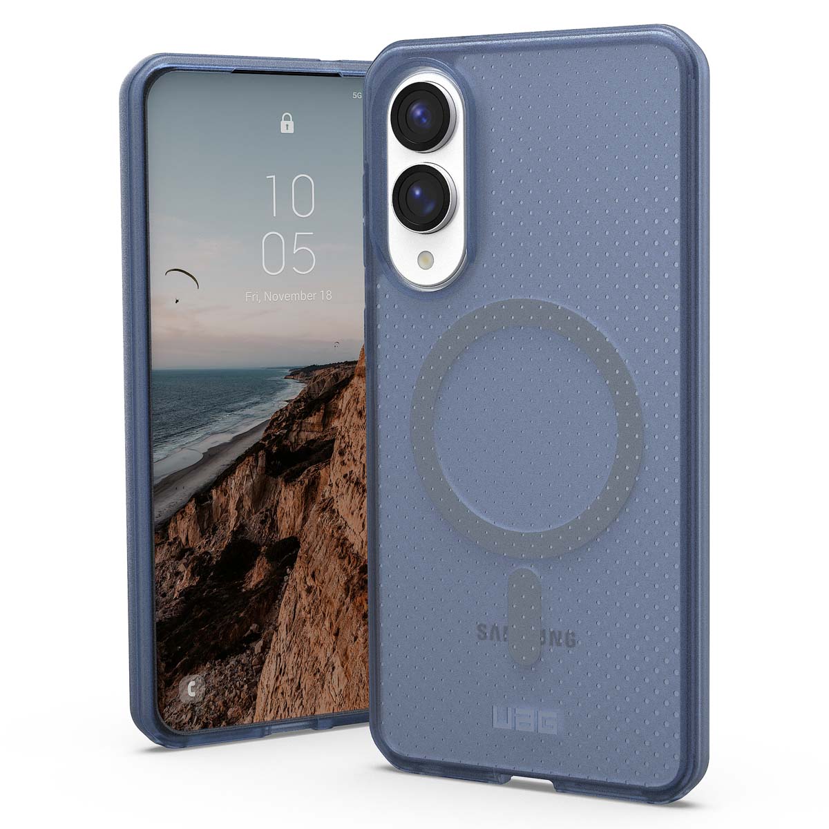UAG Dot Case avec MagSafe Samsung Galaxy S25 Edge - Cloud Blue