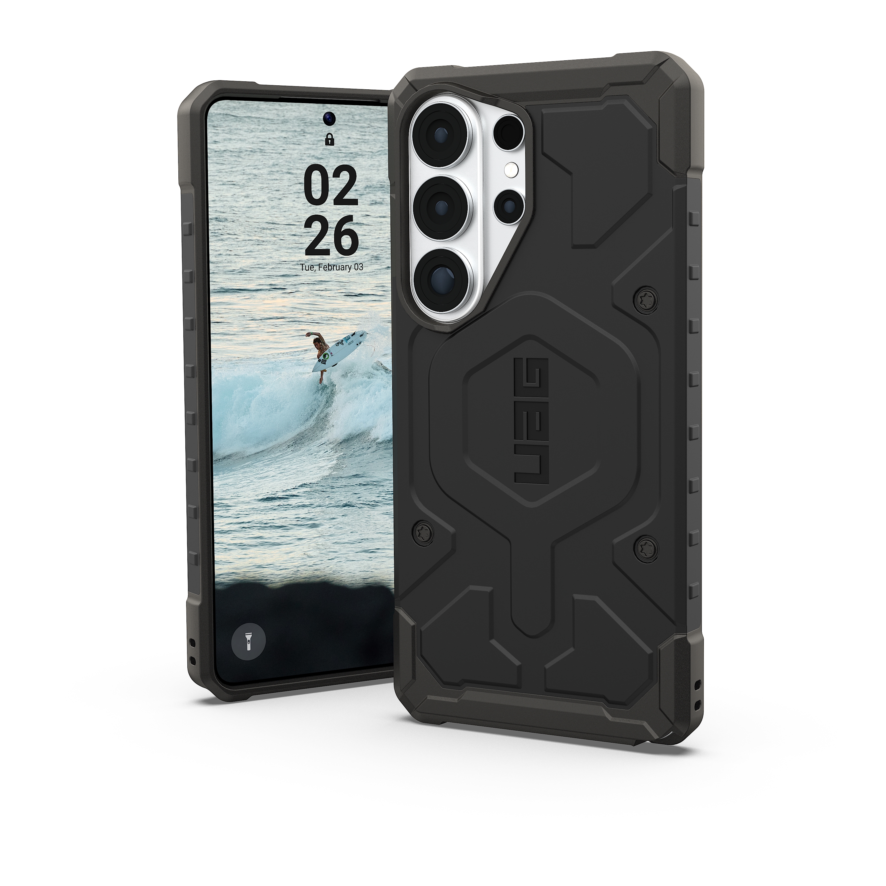 UAG Pathfinder Backcover MagSafe voor de Samsung Galaxy S26 Ultra - Black