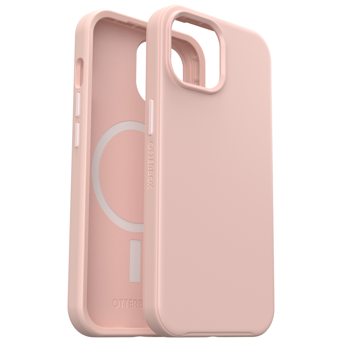 OtterBox Coque Symmetry MagSafe Apple iPhone 17e / 16e / 15 / 14 / 13 - Rose