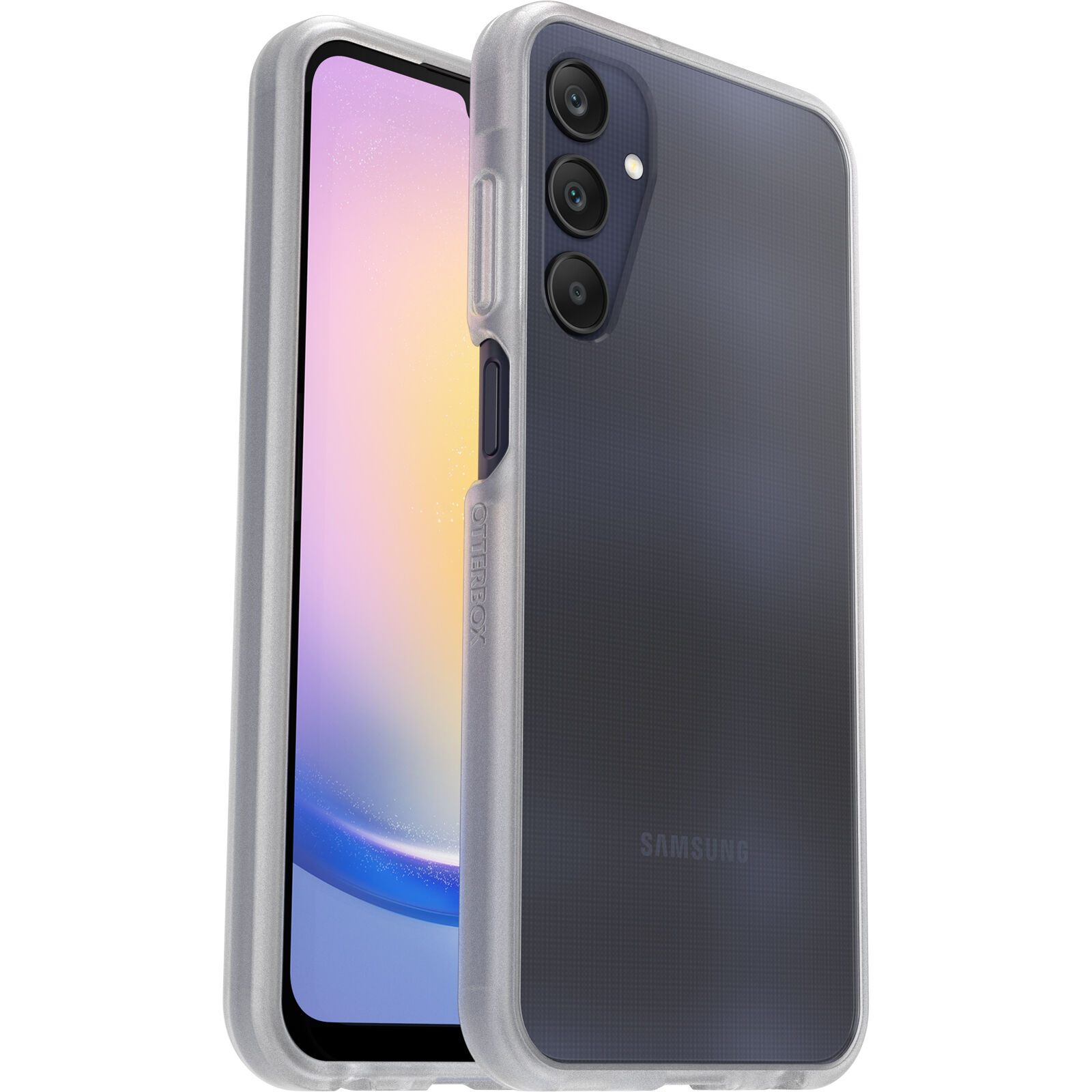 OtterBox React Backcover + Glass Screenprotector voor de Samsung Galaxy A25 (5G) - Clear