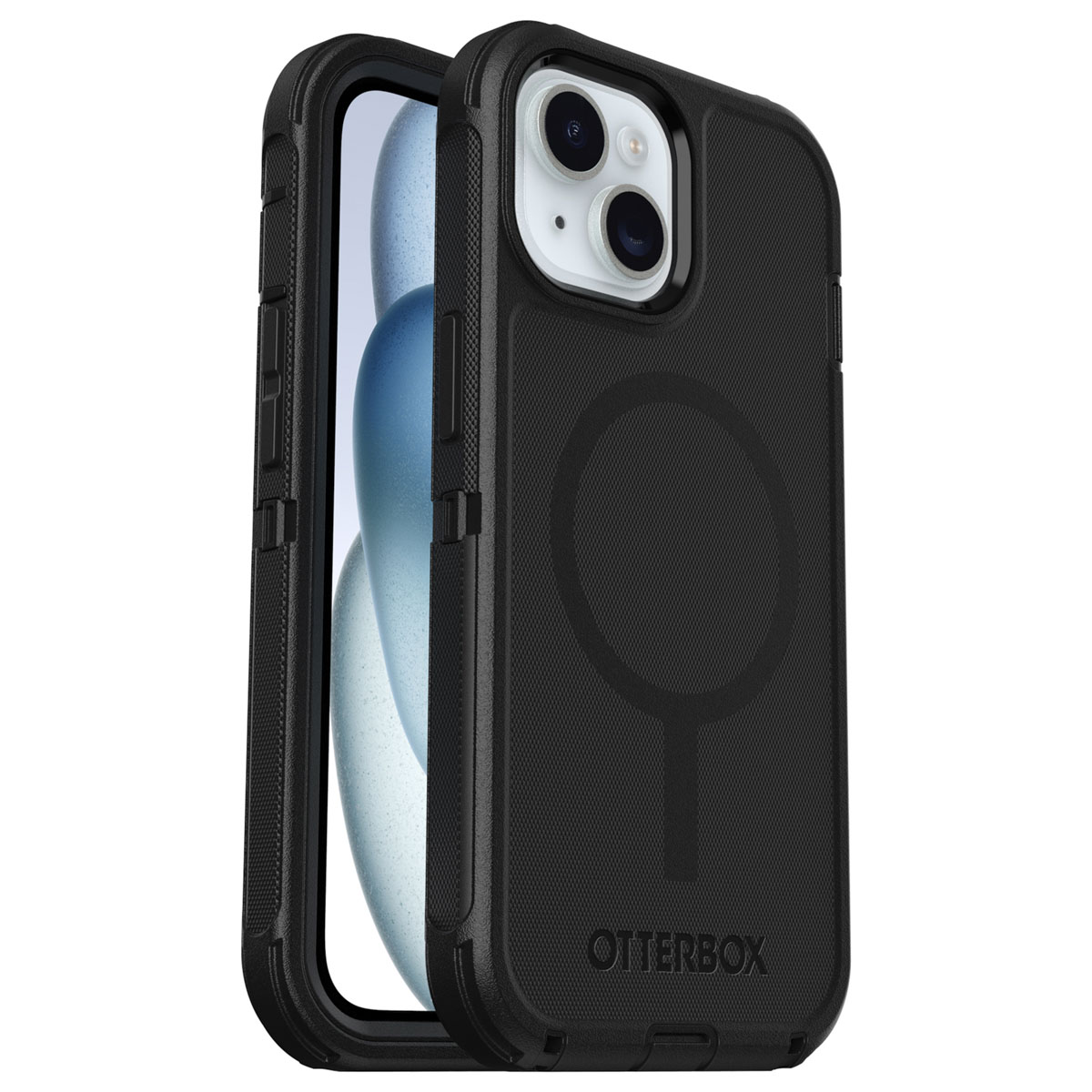OtterBox Coque Defender Pro avec MagSafe Apple iPhone 17e / 16e / 15 / 14 / 13 - Noir