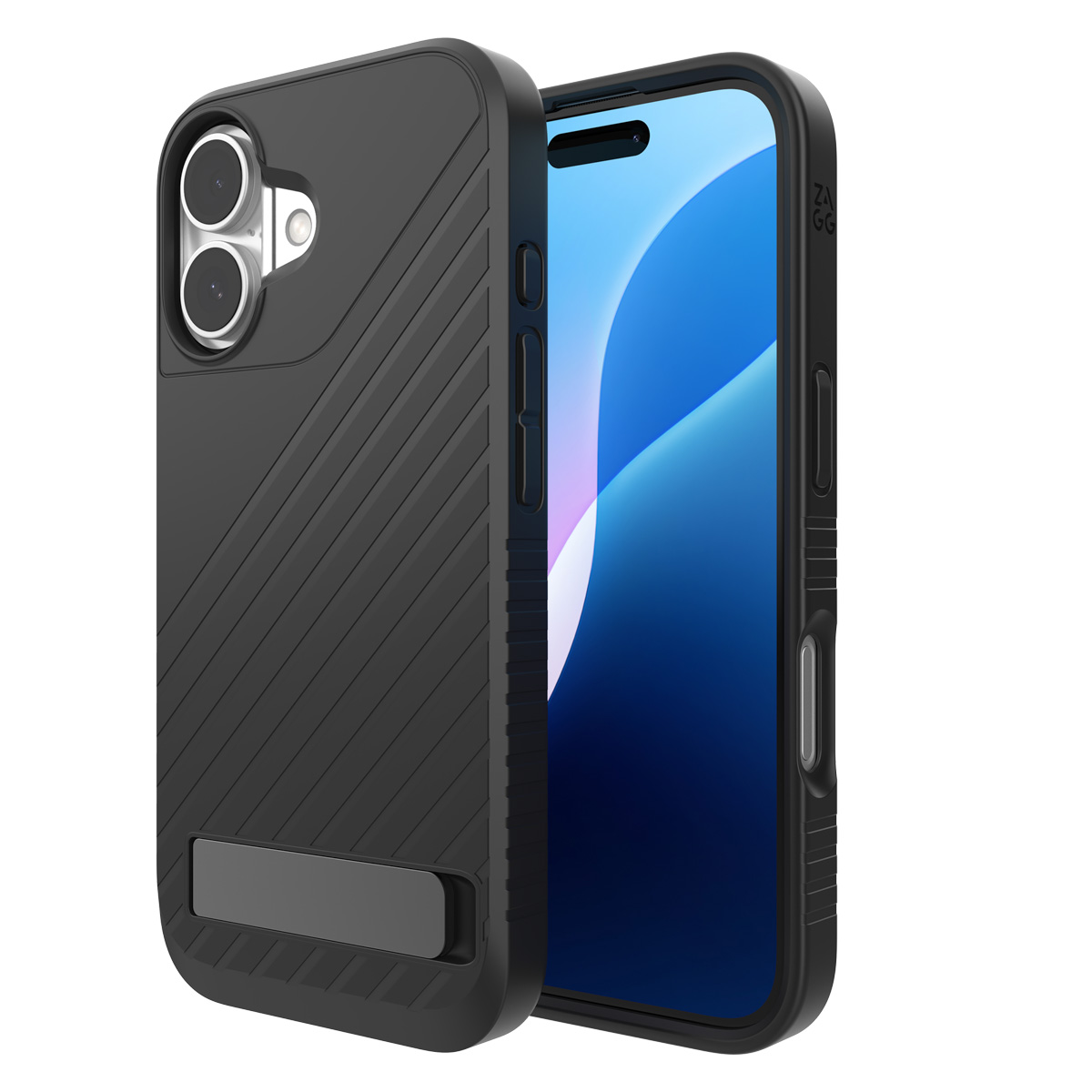 ZAGG Coque Denali Snap KS Apple iPhone 16 - Noir