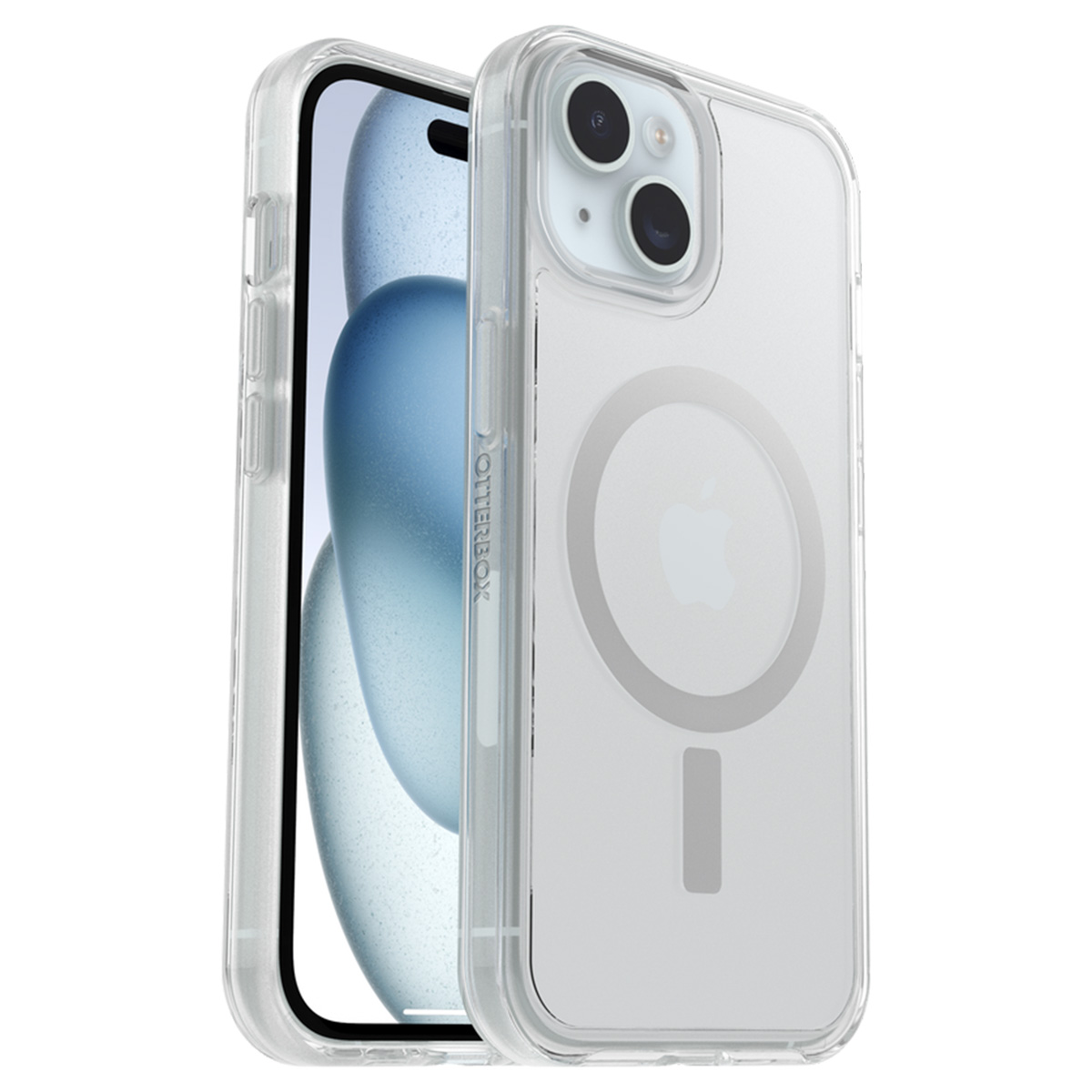 OtterBox Symmetry Clear Backcover MagSafe voor de Apple iPhone 17e / 16e / 15 / 14 / 13 - Clear