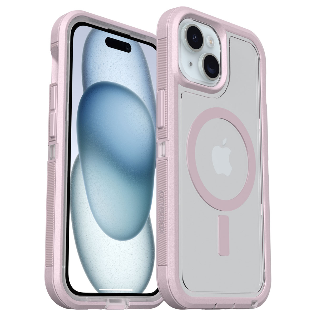 OtterBox Coque arrière Defender XT Apple iPhone 17e / 16e / 15 / 14 / 13 - Clear / Purple