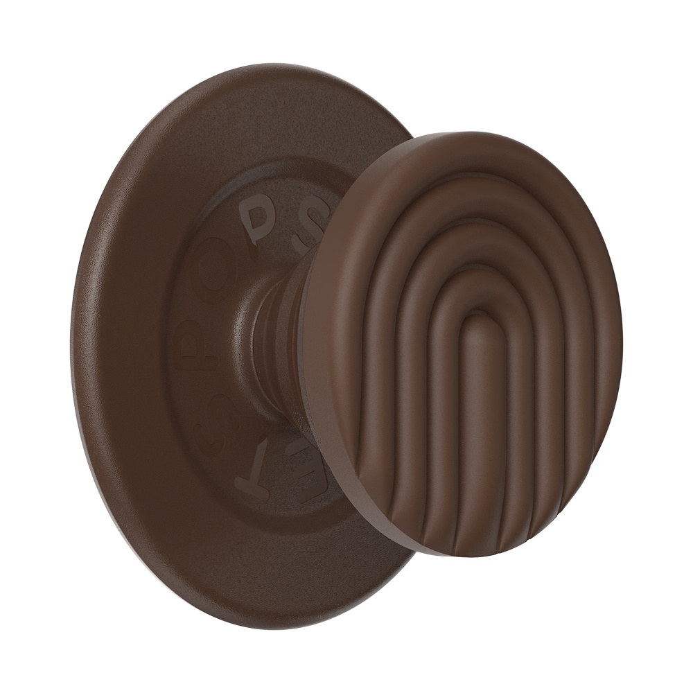 PopSockets PopGrip MagSafe Round - Curves Cocoa