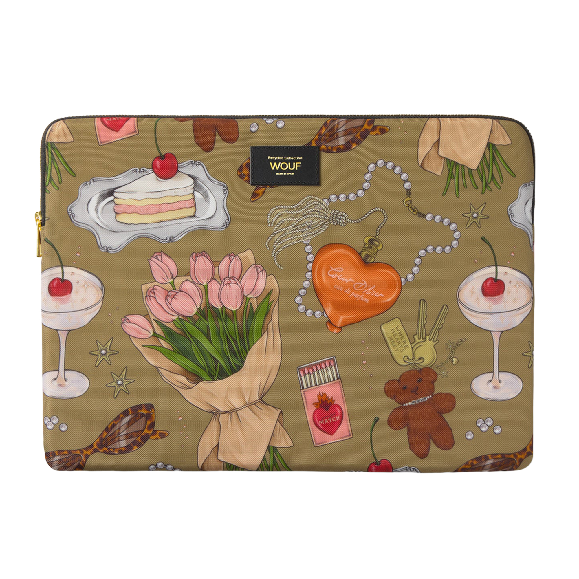 Wouf Housse laptop Daily 15-16 pouces - Tender