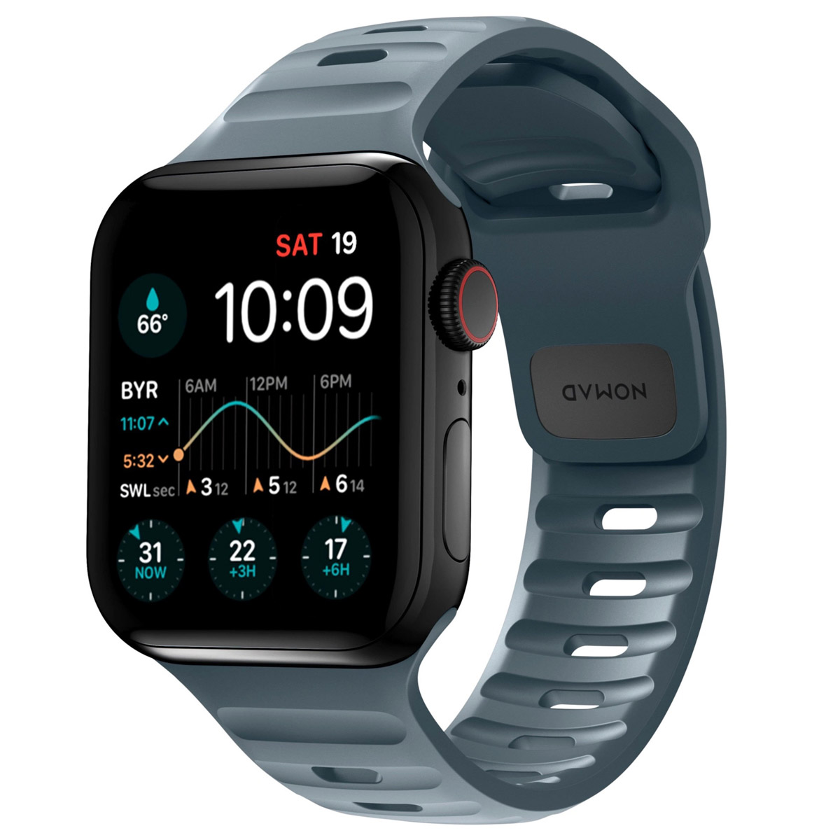 Nomad Bracelet Sport FKM Apple Watch | 38/40/41/42 mm - Marine Blue