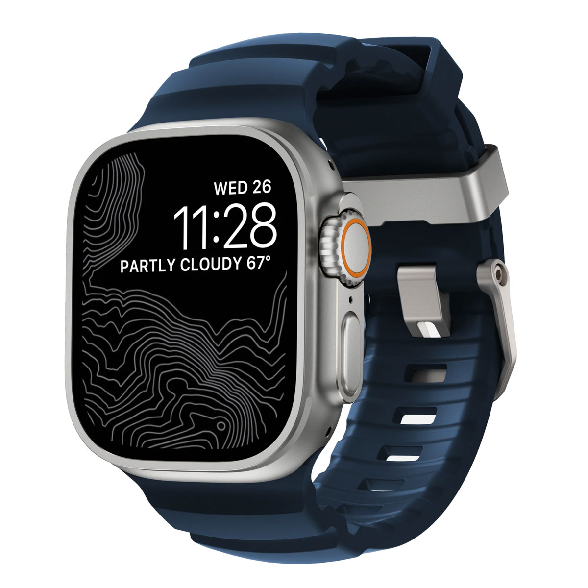 Nomad Bracelet Rocky Point Apple Watch | 44/45/46/49 mm - Atlantic