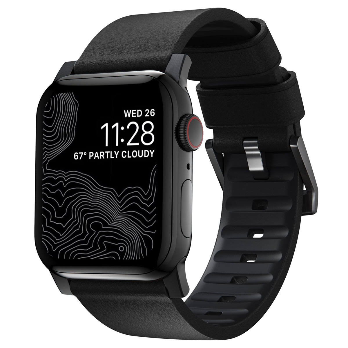 Nomad Bracelet Active Pro Apple Watch | 44/45/46/49 mm - Noir / Noir