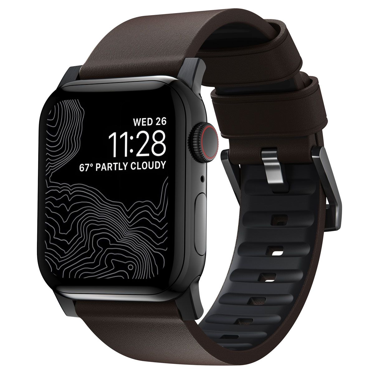 Nomad Bracelet Active Pro Apple Watch | 44/45/46/49 mm - Brown / Black
