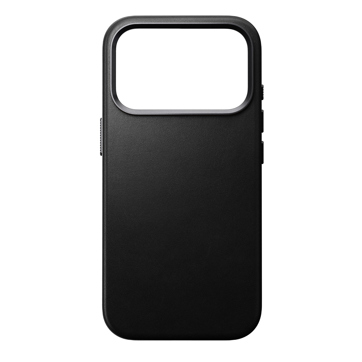 Nomad Coque arrière Traditional Leather avec MagSafe Apple iPhone 17 Pro - Noir