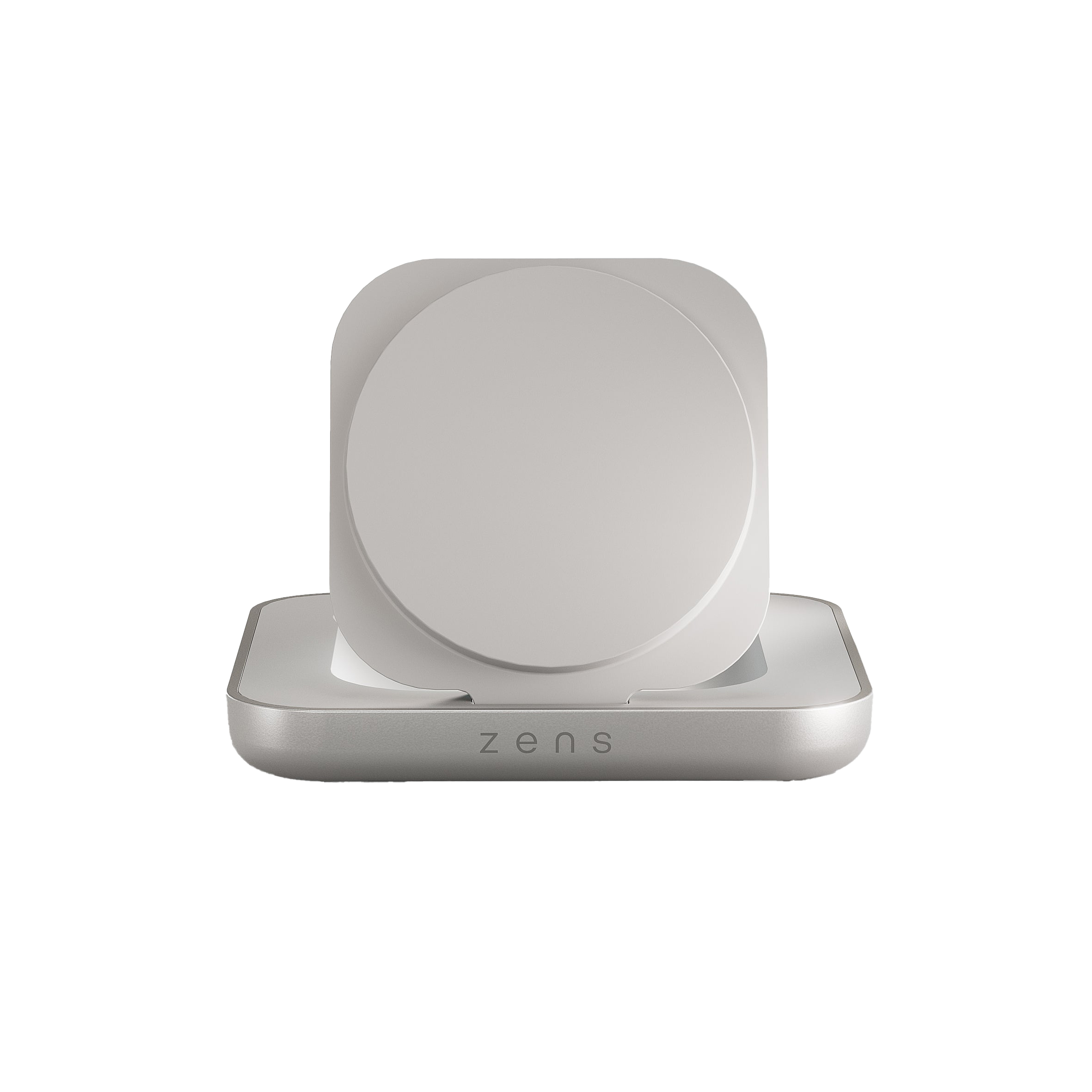 Zens Magnetic Nightstand Charger - Draadloze oplader 15W - Magsafe en Qi2 - Wit
