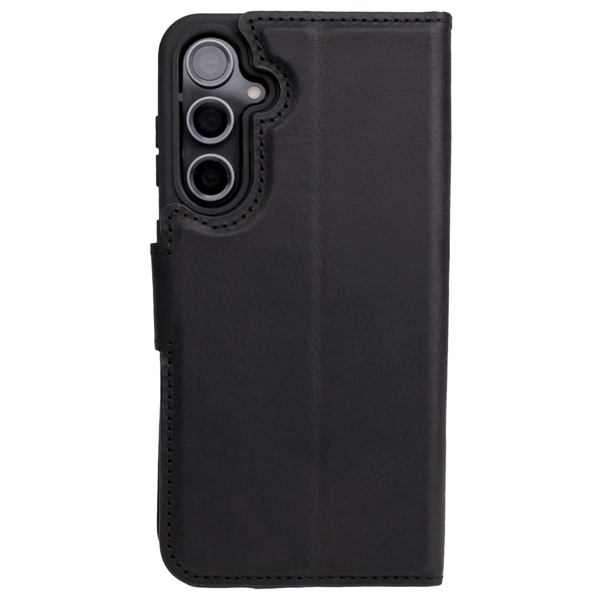 Wachikopa Magic Bookcase 2-in-1 voor de Samsung Galaxy S23 FE - Zwart