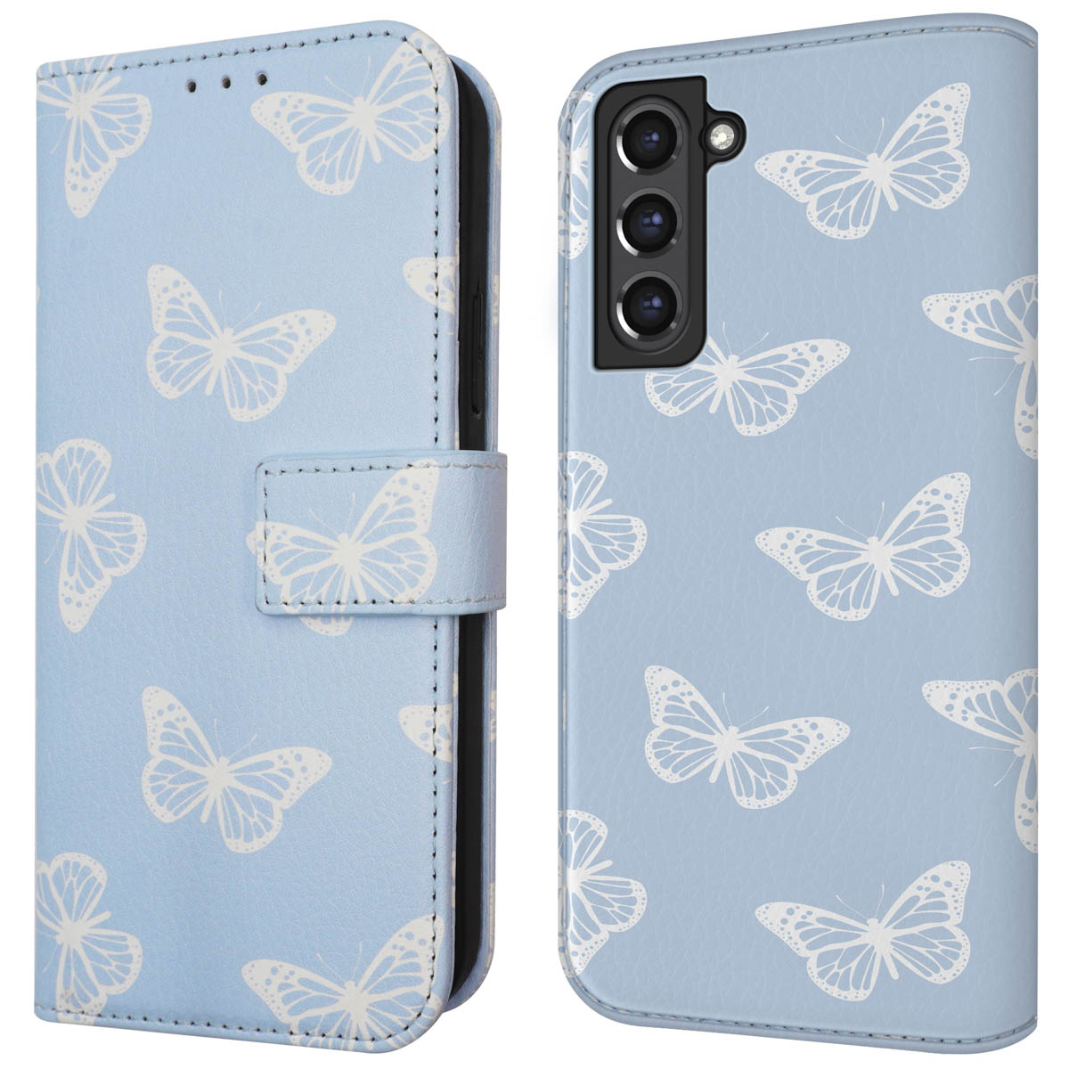 imoshion Design Bookcase voor de Samsung Galaxy S21 FE - Butterfly