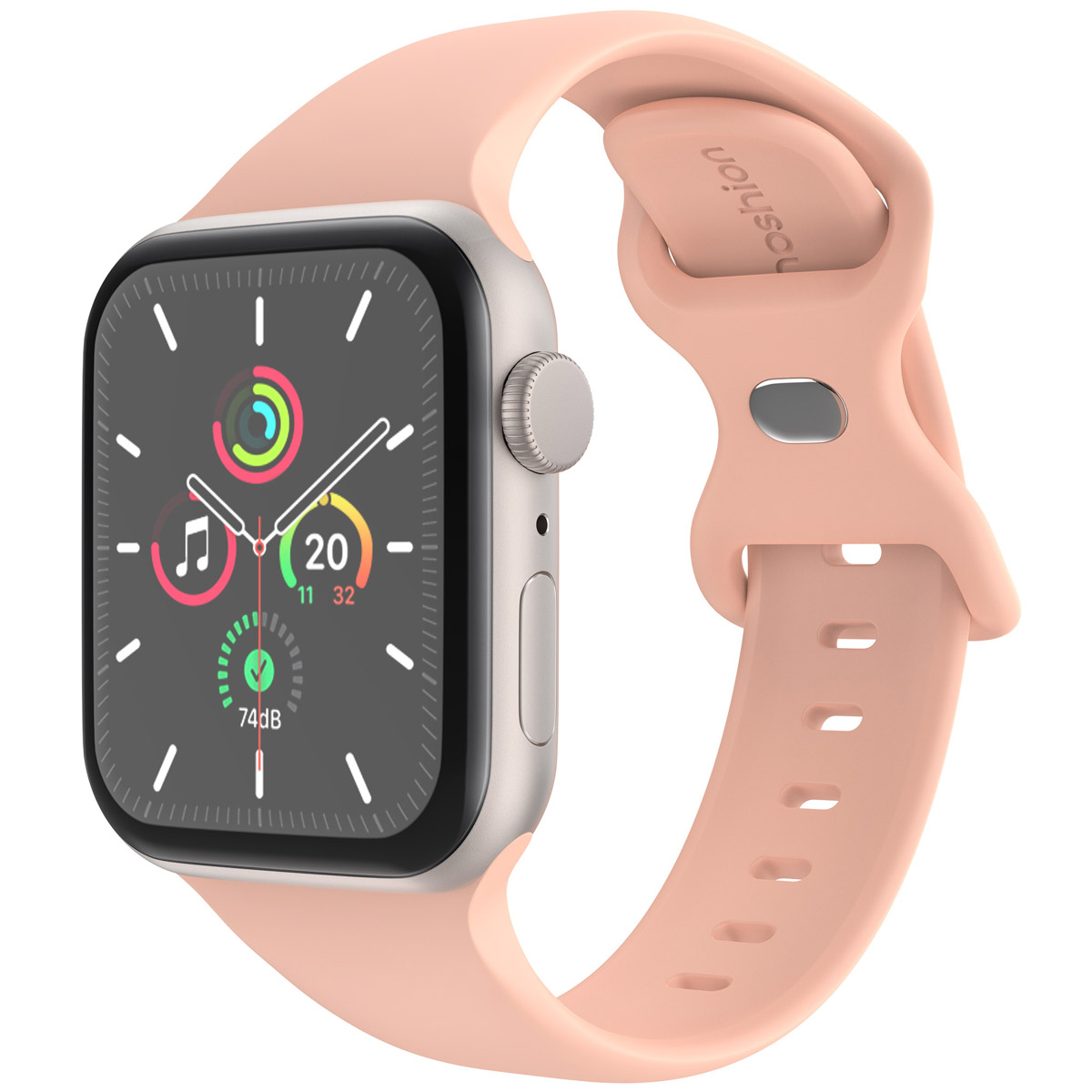 imoshion Bracelet en silicone⁺ Apple Watch | 38/40/41/42 mm - Taille S/M - Vintage Rose
