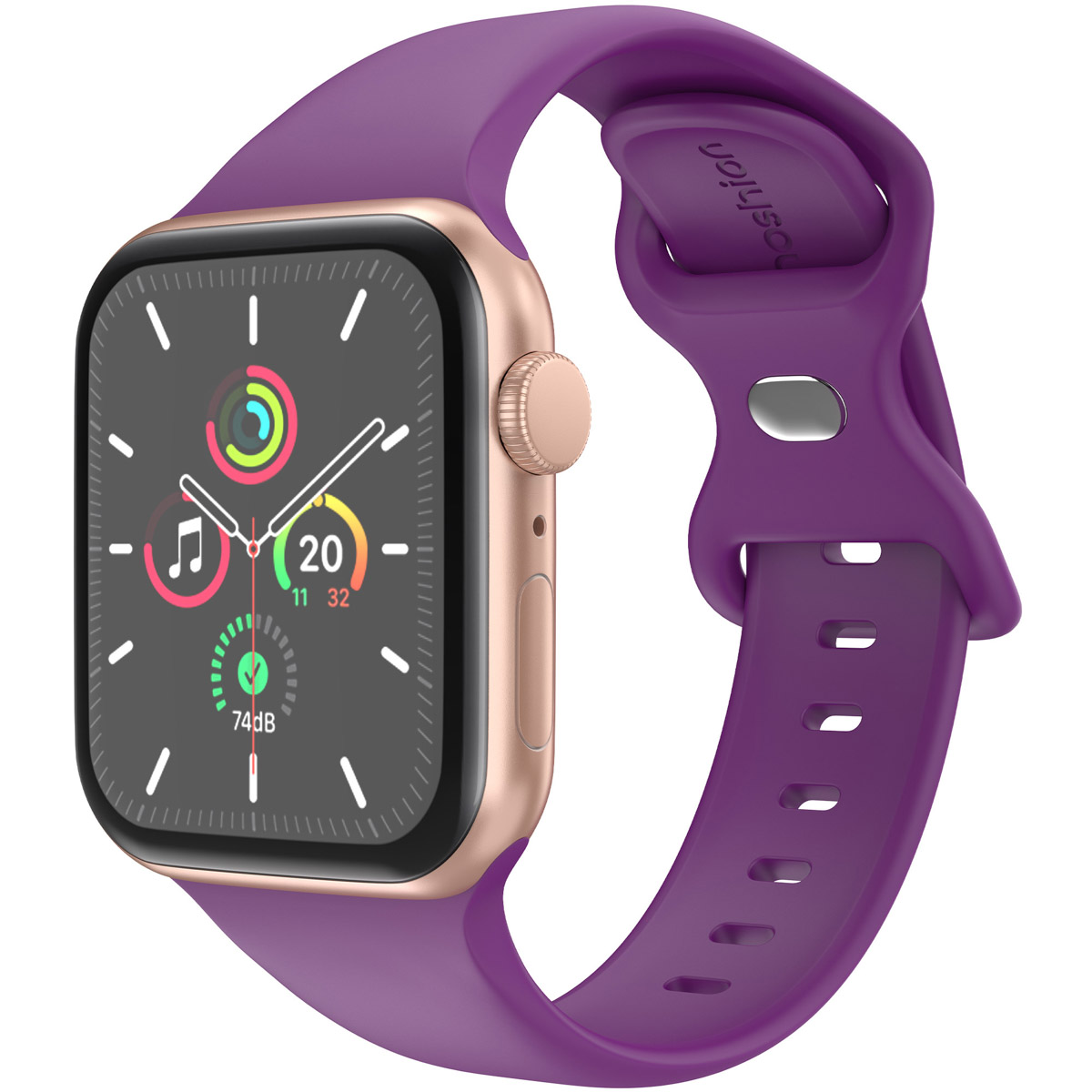 imoshion Bracelet en silicone⁺ Apple Watch | 38/40/41/42 mm - Taille S/M - Purple