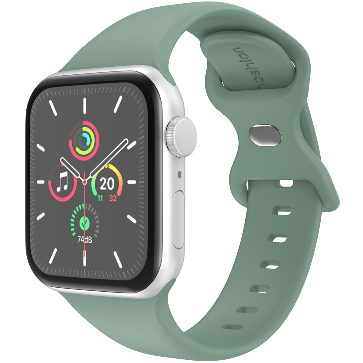 imoshion Bracelet en silicone⁺ Apple Watch | 44/45/46/49 mm - Taille M/L - Pine