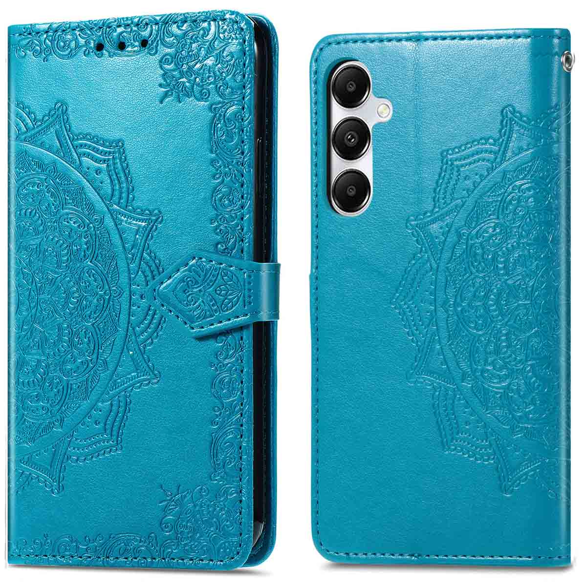 imoshion Mandala Bookcase voor de Samsung Galaxy A35 - Turquoise