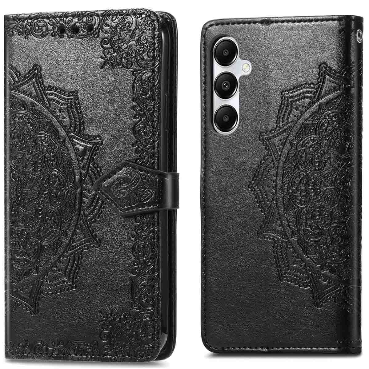 imoshion Mandala Bookcase voor de Samsung Galaxy A35 - Zwart