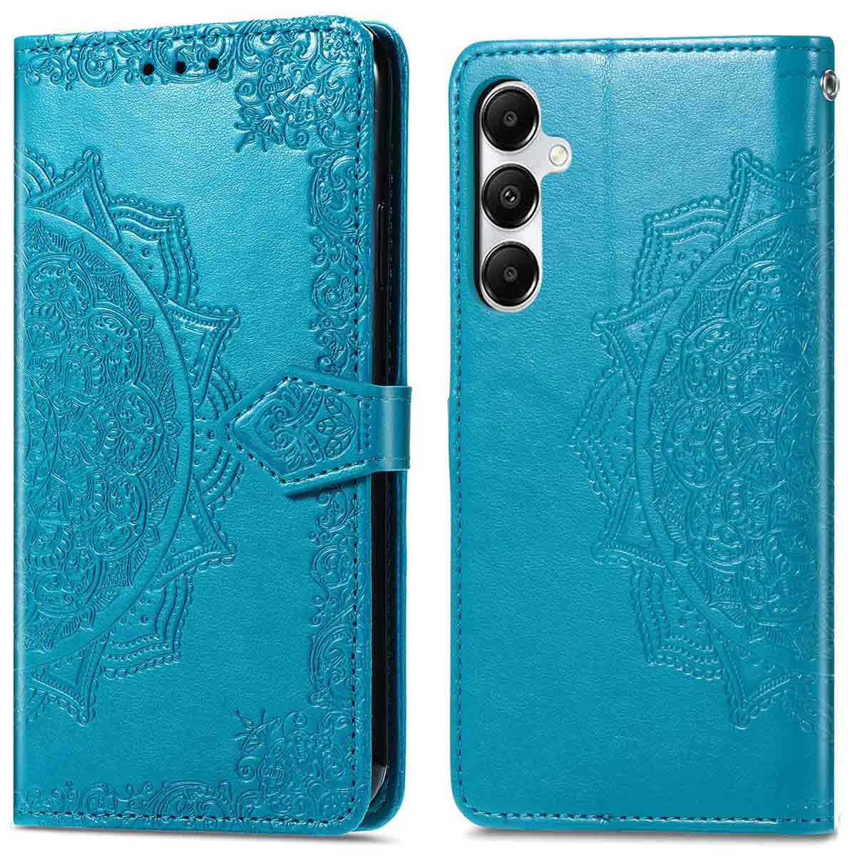 imoshion Mandala Bookcase voor de Samsung Galaxy A55 - Turquoise