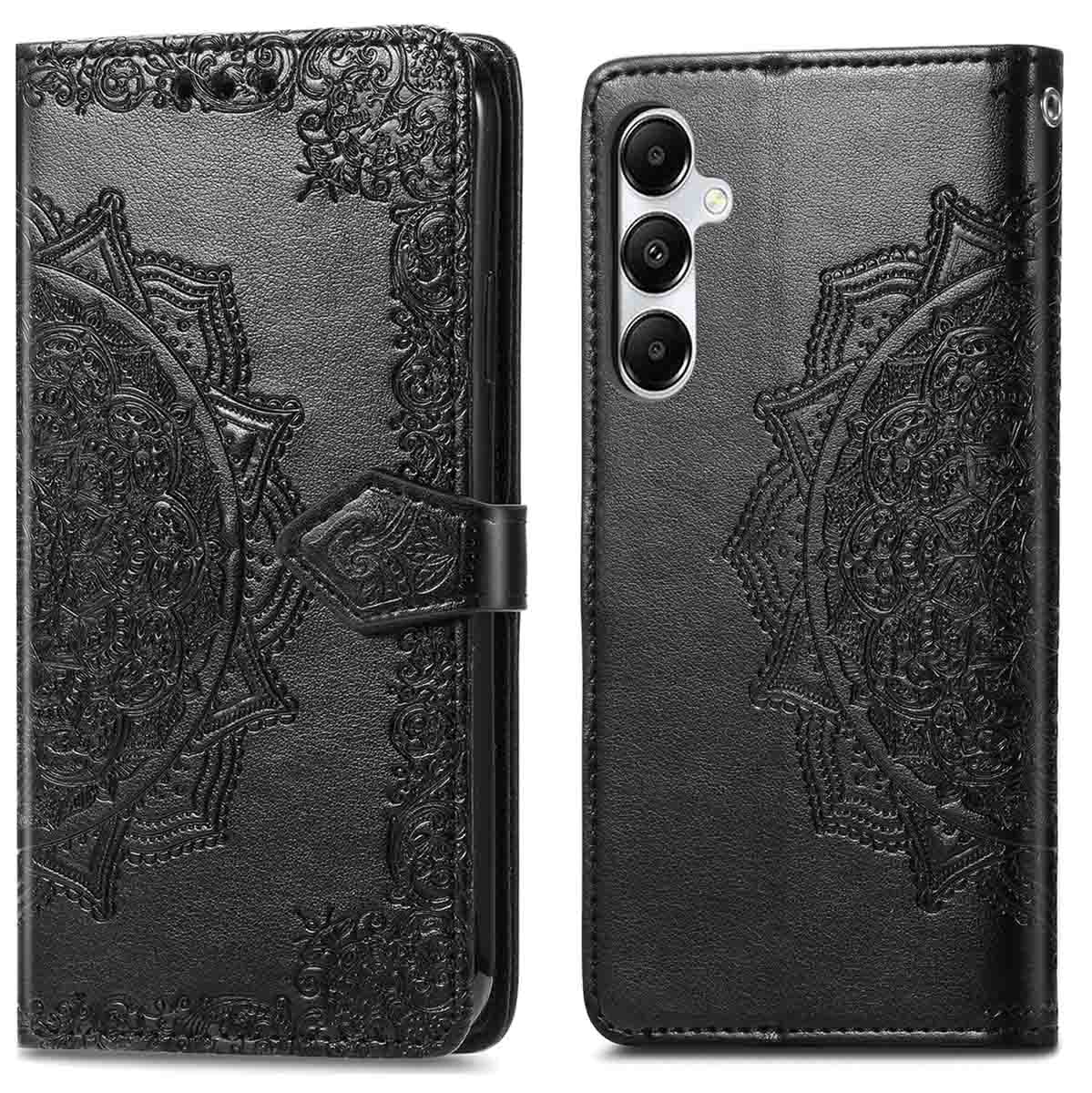imoshion Mandala Bookcase voor de Samsung Galaxy A55 - Zwart