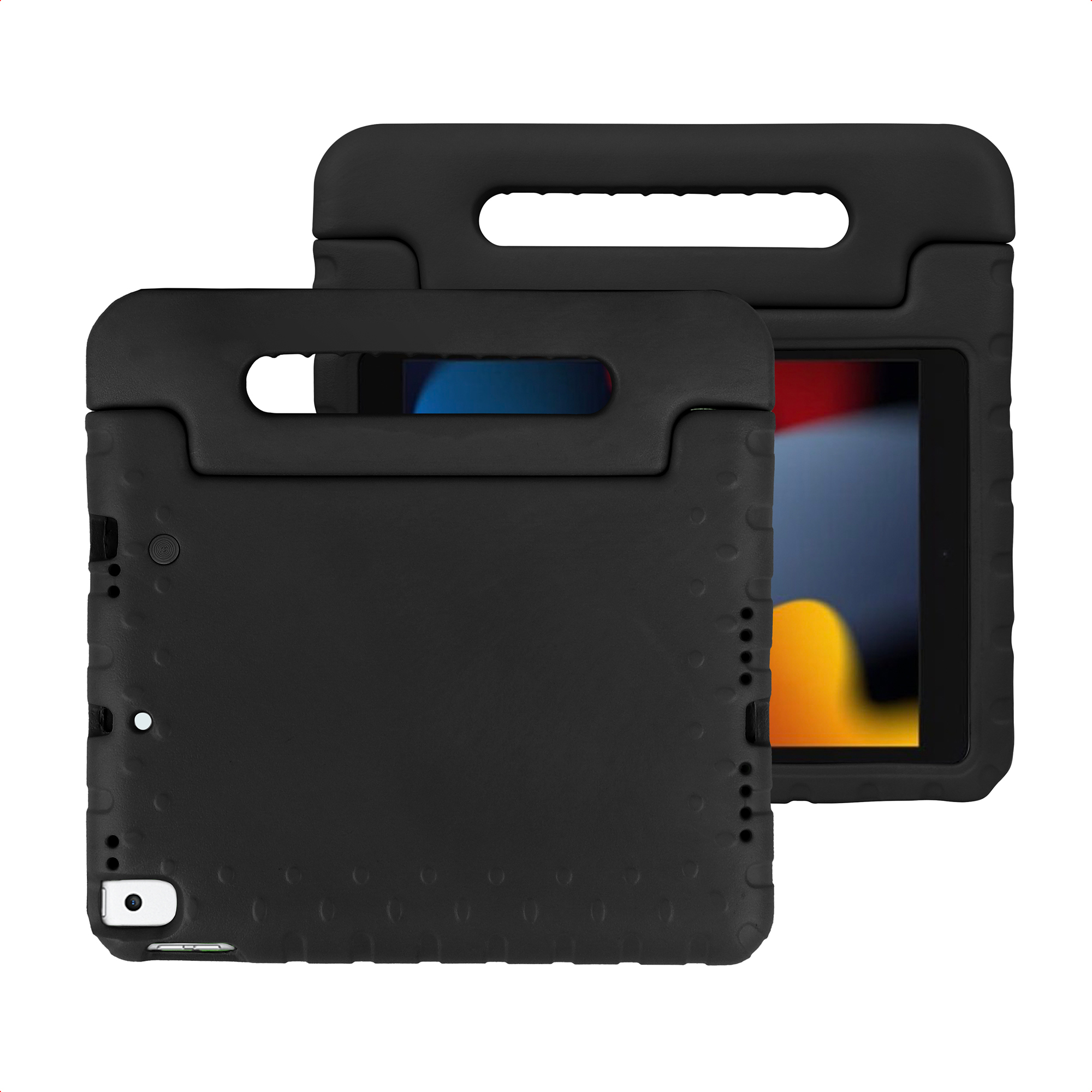 imoshion Kidsproof Backcover met handvat voor de Apple iPad 9 (2021) 10.2 inch / iPad 8 (2020) 10.2 inch / iPad 7 (2019) 10.2 inch - Zwart