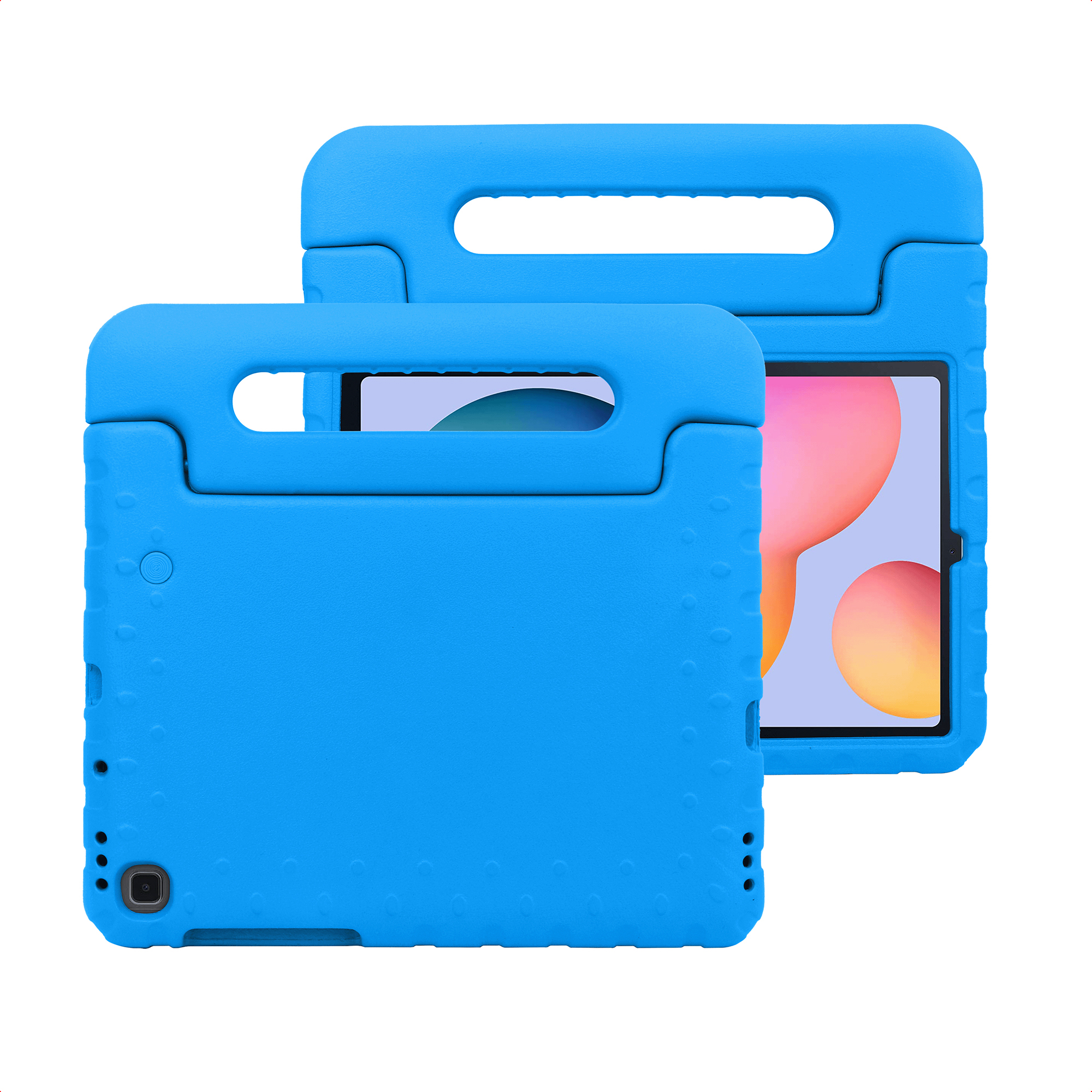 imoshion Kidsproof Backcover met handvat voor de Samsung Galaxy Tab S6 Lite (2020/2022/2024) - Blauw
