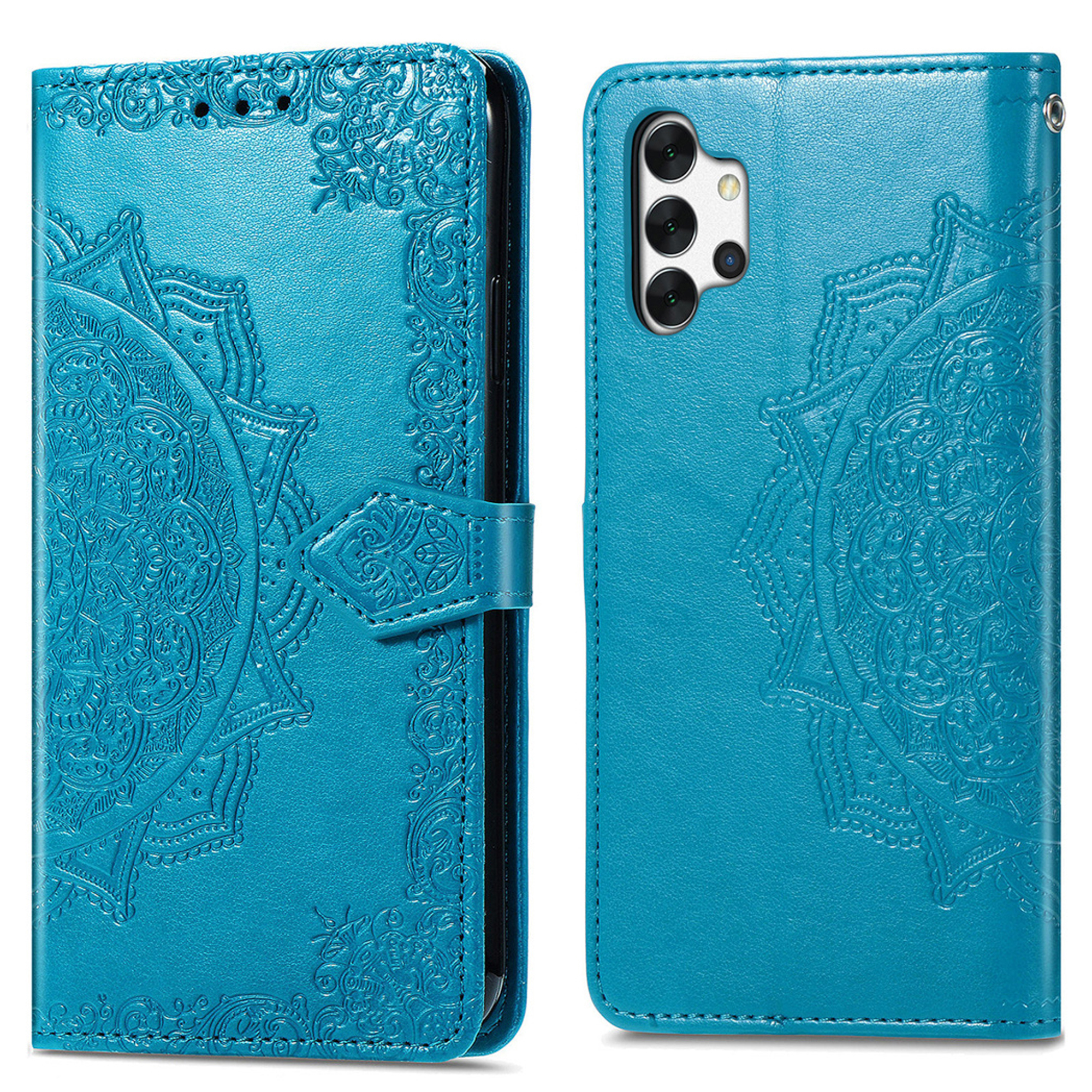 imoshion Mandala Bookcase voor de Samsung Galaxy A32 (5G) - Turquoise