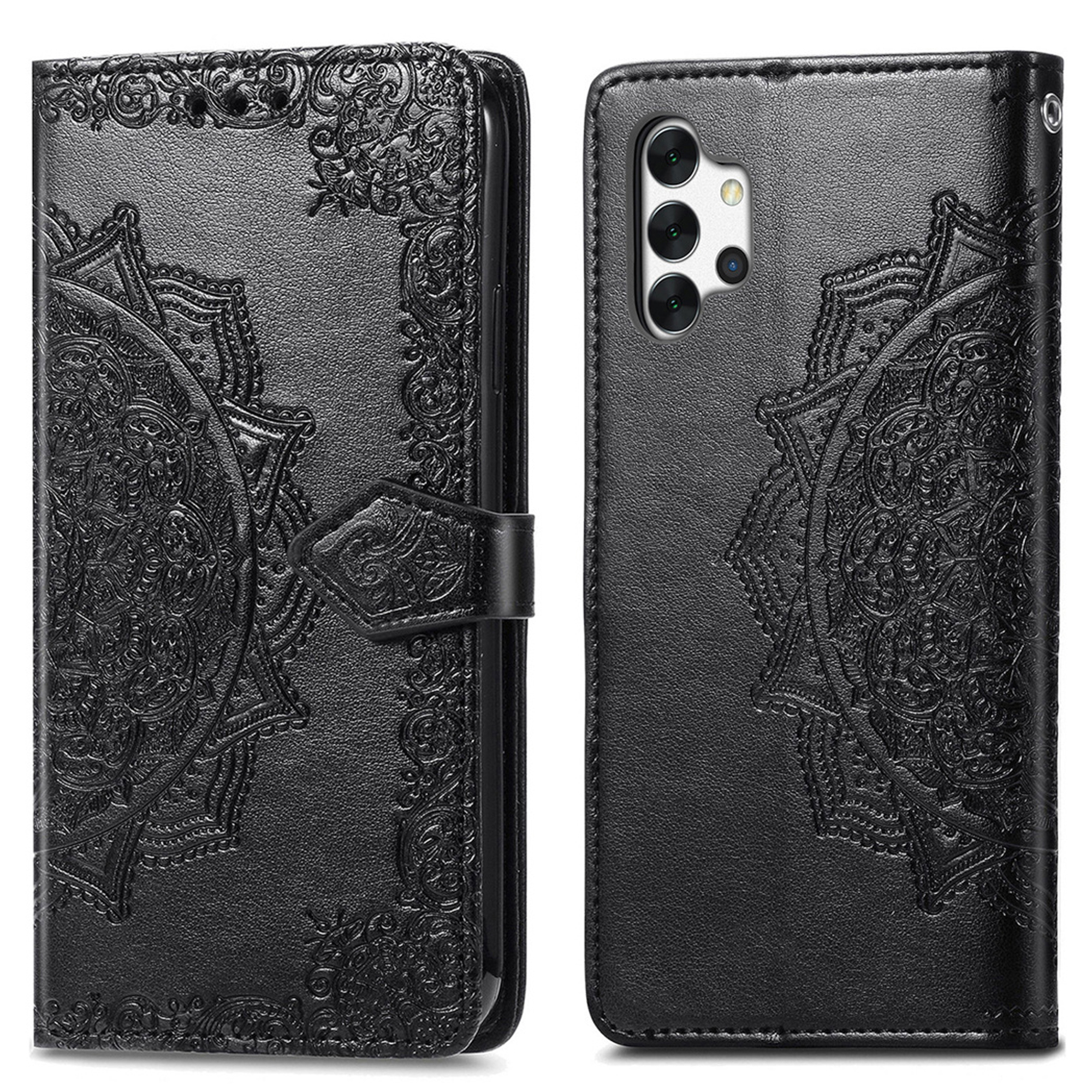 imoshion Mandala Bookcase voor de Samsung Galaxy A32 (5G) - Zwart
