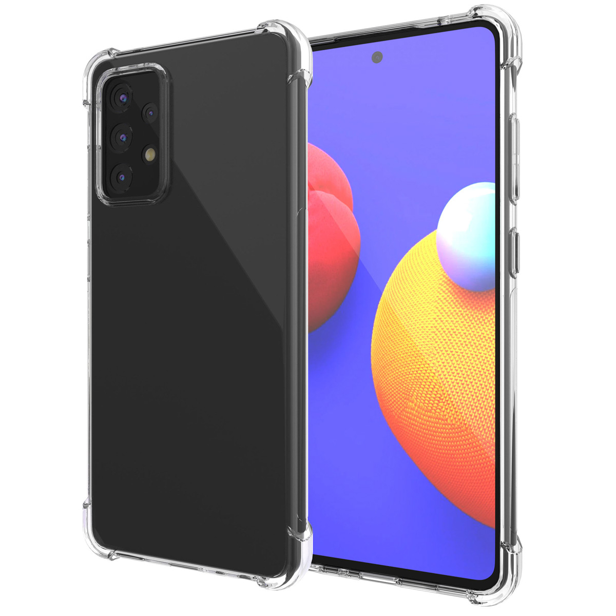 imoshion Shockproof Case voor de Samsung Galaxy A52(s) (5G/4G) - Transparant