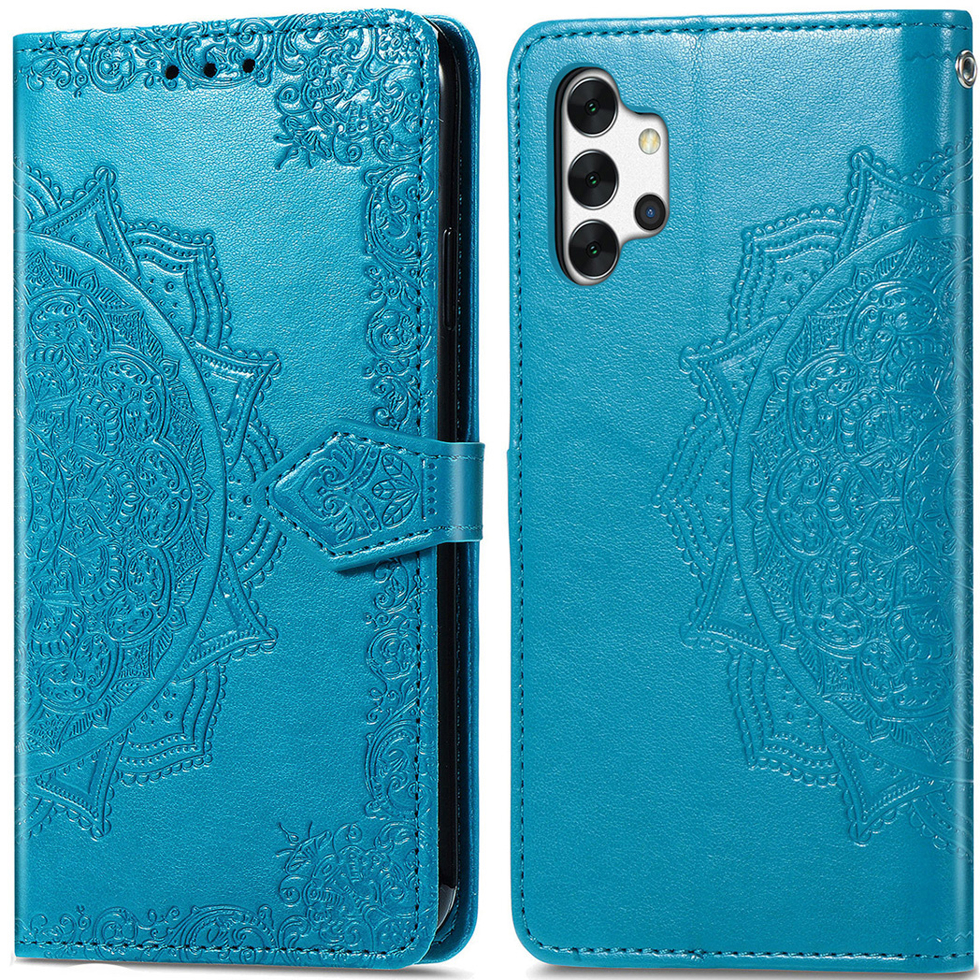 imoshion Mandala Bookcase voor de Samsung Galaxy A32 (4G) - Turquoise