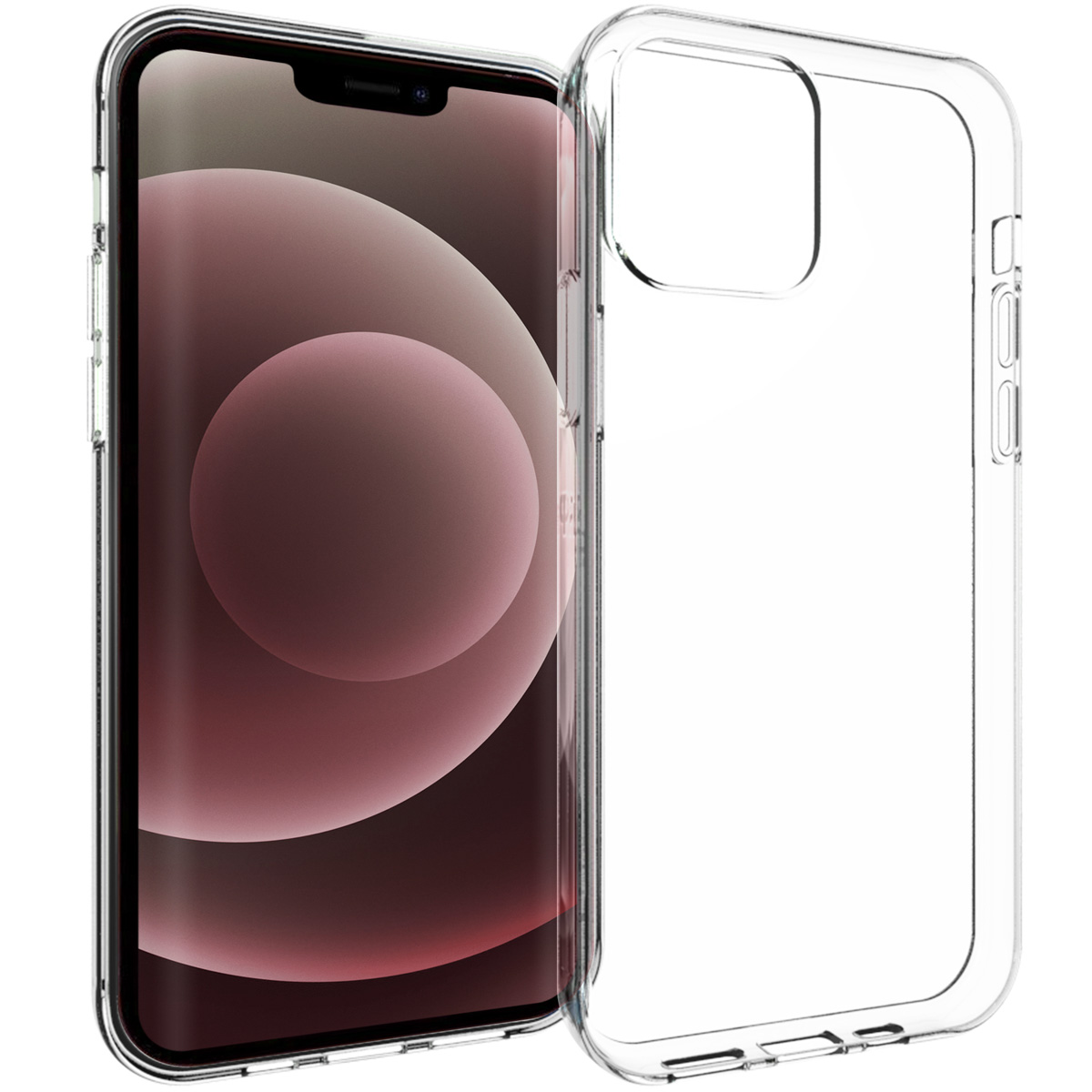 Accezz Clear Backcover voor de Apple iPhone 13 Pro Max - Transparant