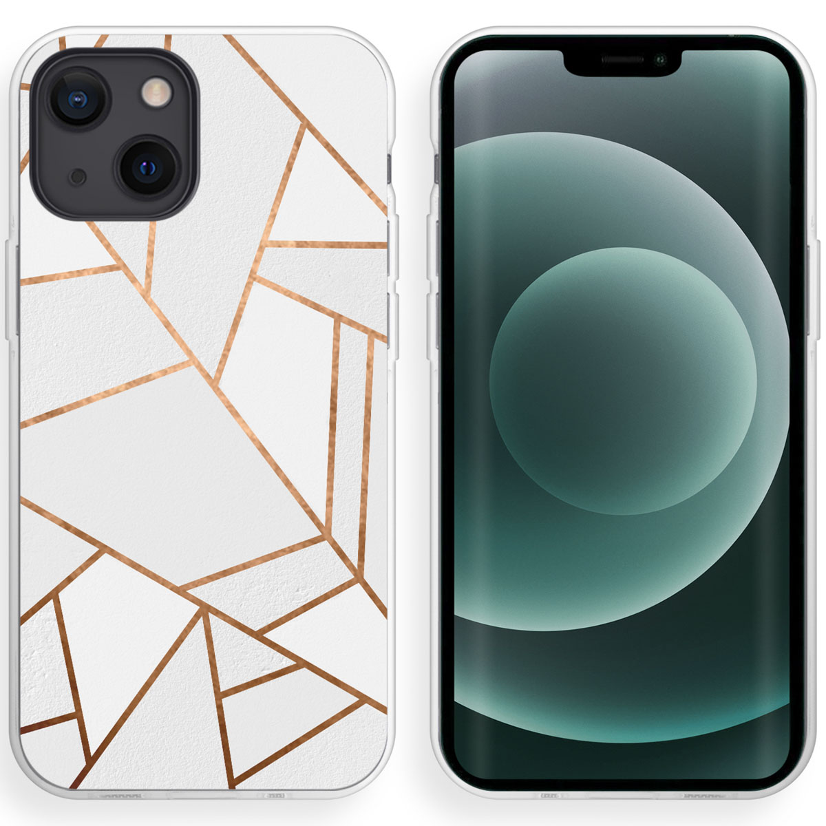 imoshion Coque Design Apple iPhone 13 Mini - White Graphic