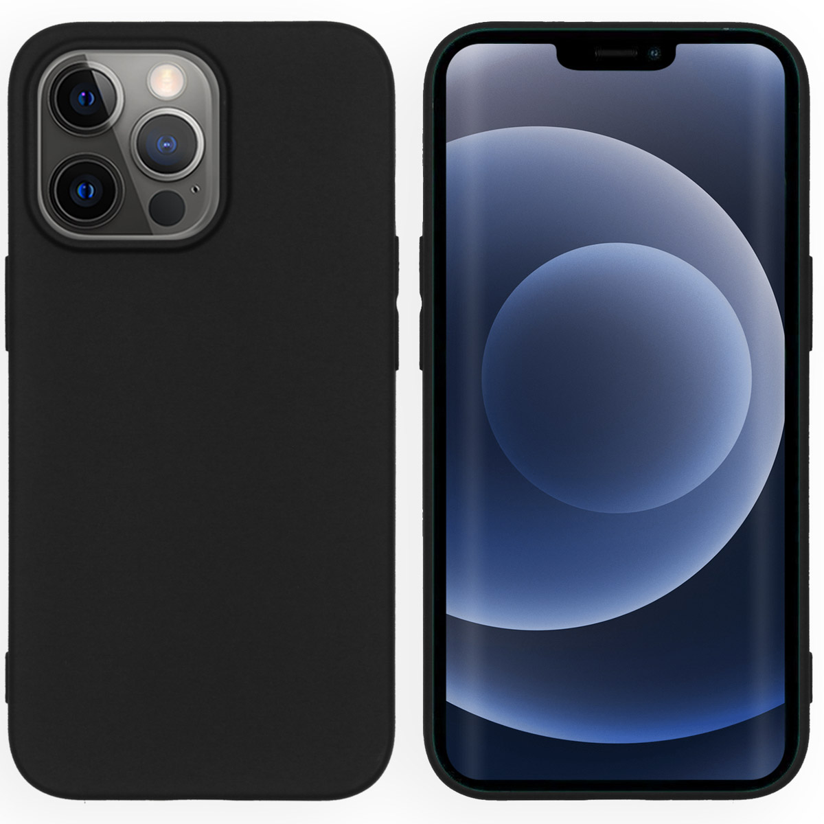 imoshion Color Backcover voor de Apple iPhone 13 Pro - Zwart