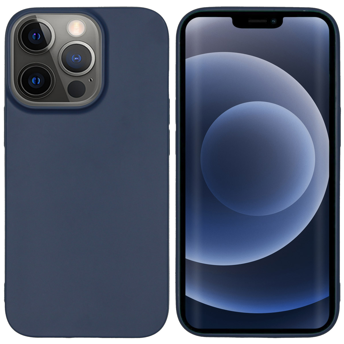 imoshion Coque Couleur Apple iPhone 13 Pro - Bleu foncé