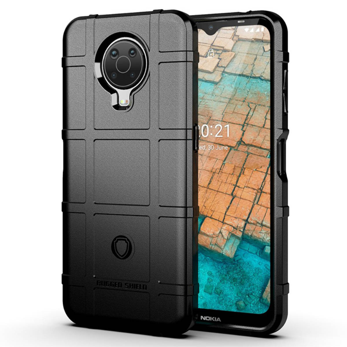 imoshion Coque Rugged Shield Nokia G10 / G20 - Noir