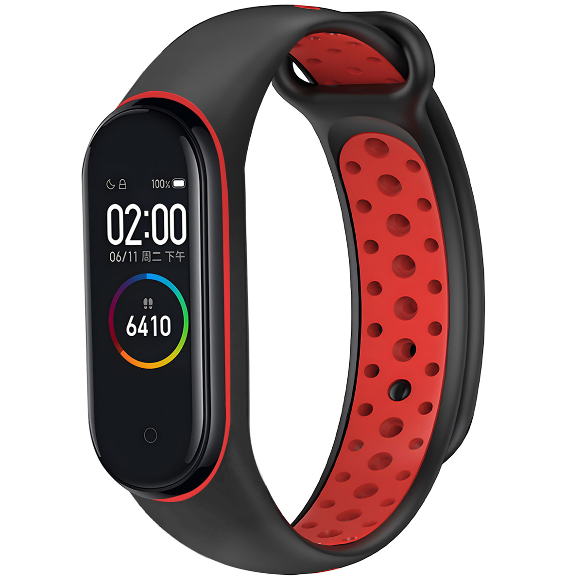 imoshion Pr2202 Xiaomi Mi Band 3 / 4 - Black / Red