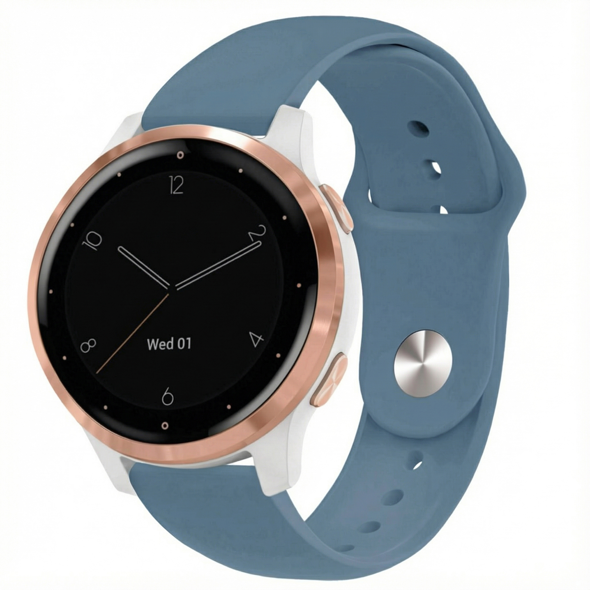 imoshion Siliconen Sport bandje - Universeel 18 mm aansluiting - Blauw