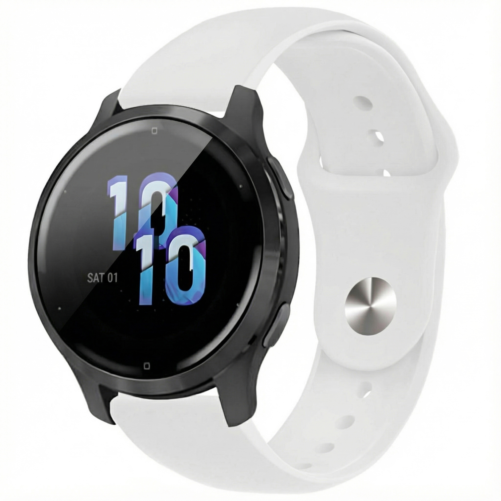 imoshion Siliconen Sport bandje - Universeel 22 mm aansluiting - Wit