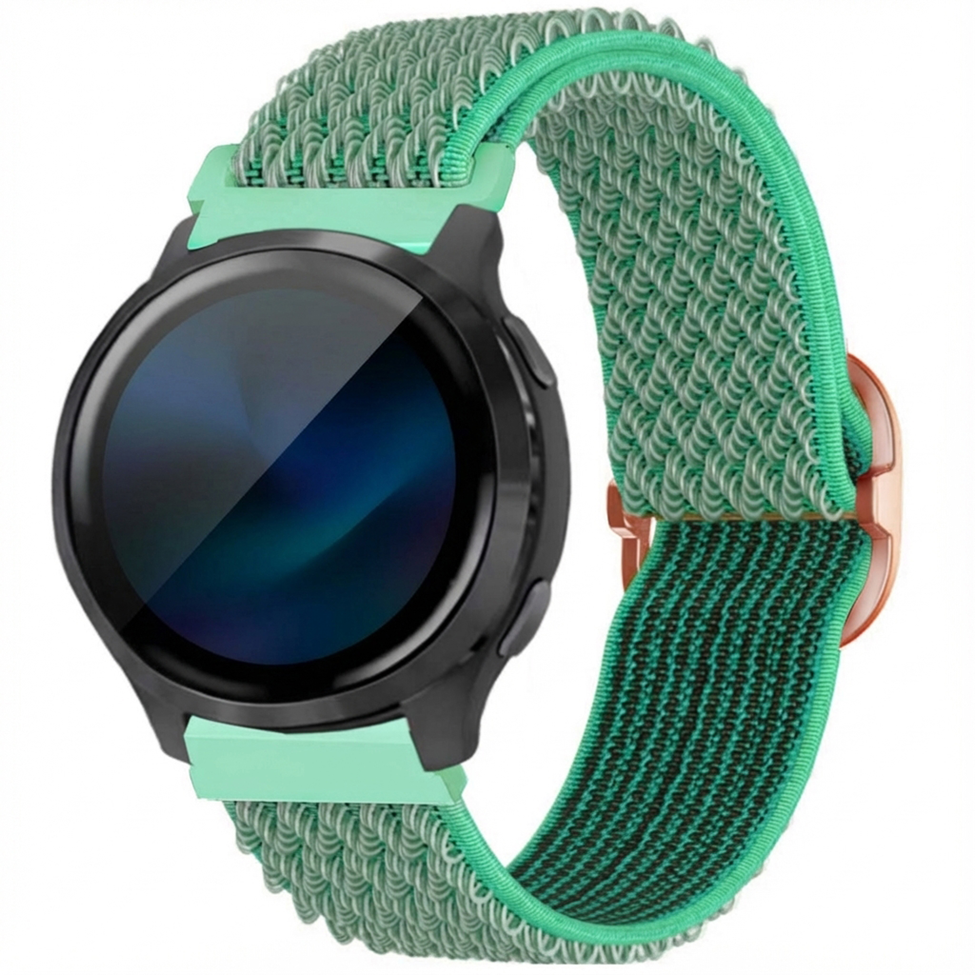imoshion Elastisch nylonbandje - Universeel 22 mm aansluiting - Turquoise