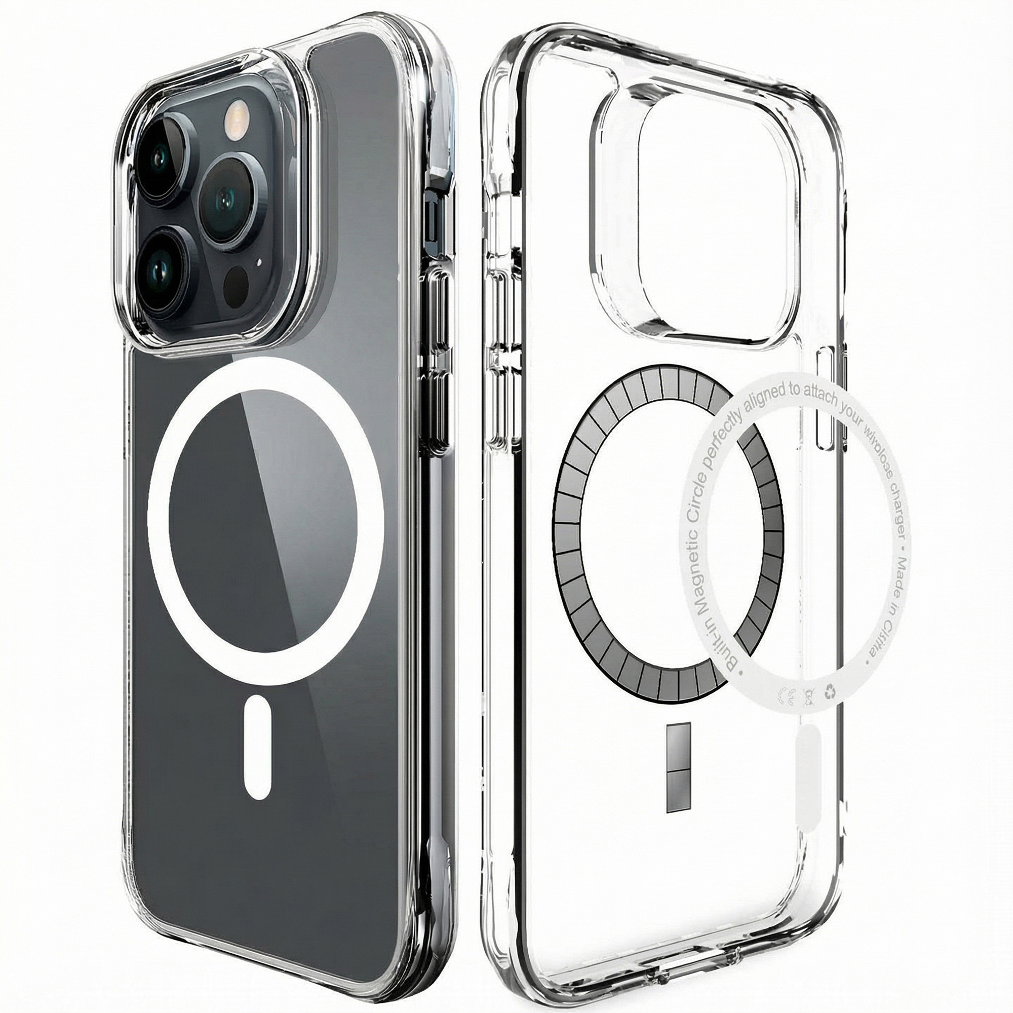 imoshion Rugged Air MagSafe Case voor de Apple iPhone 14 Pro Max - Transparant
